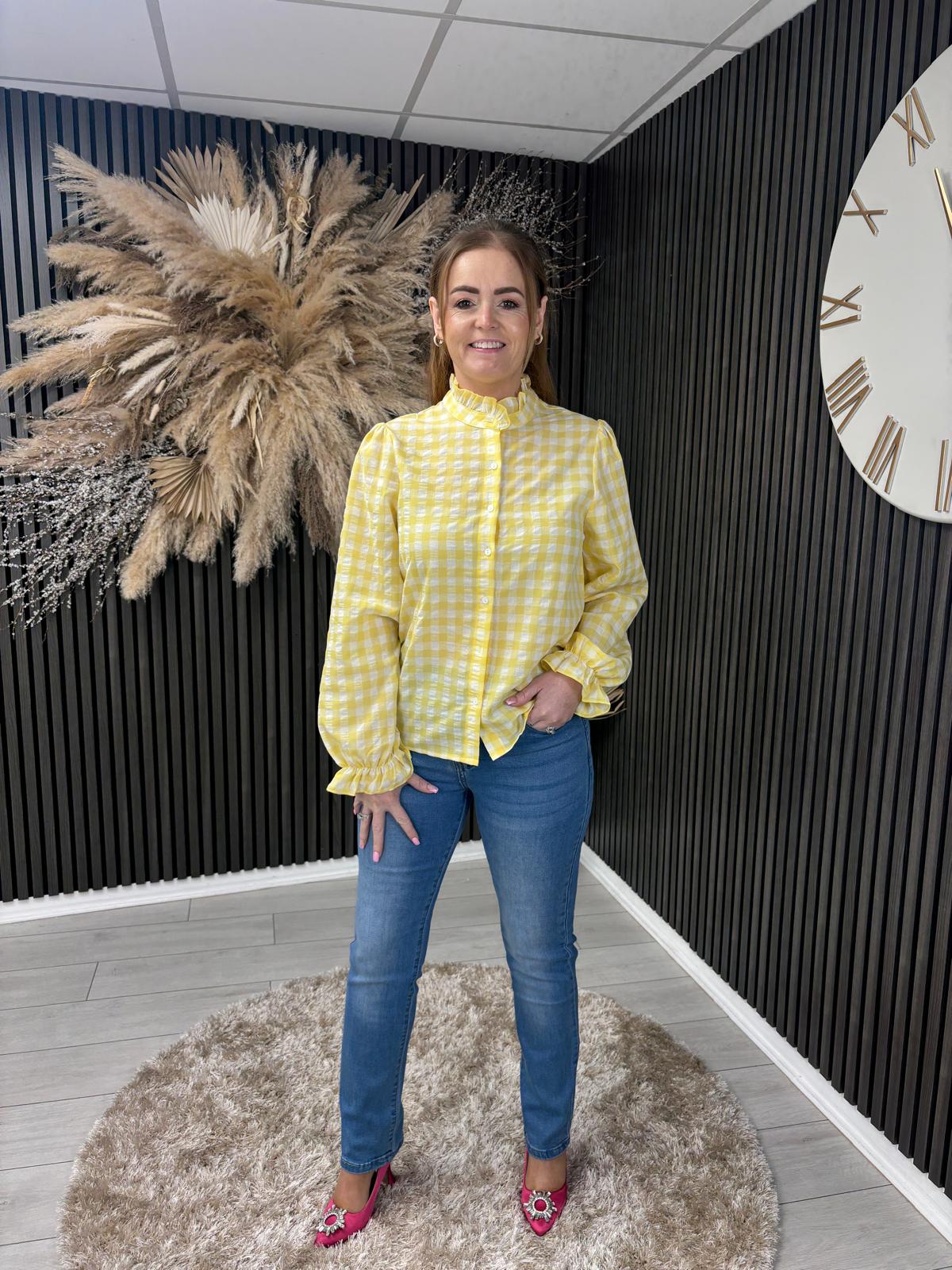 ELIZABETH SHIRT - YELLOW