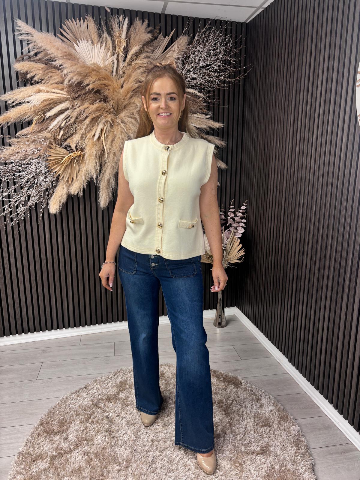 ARIANA VEST - BEIGE