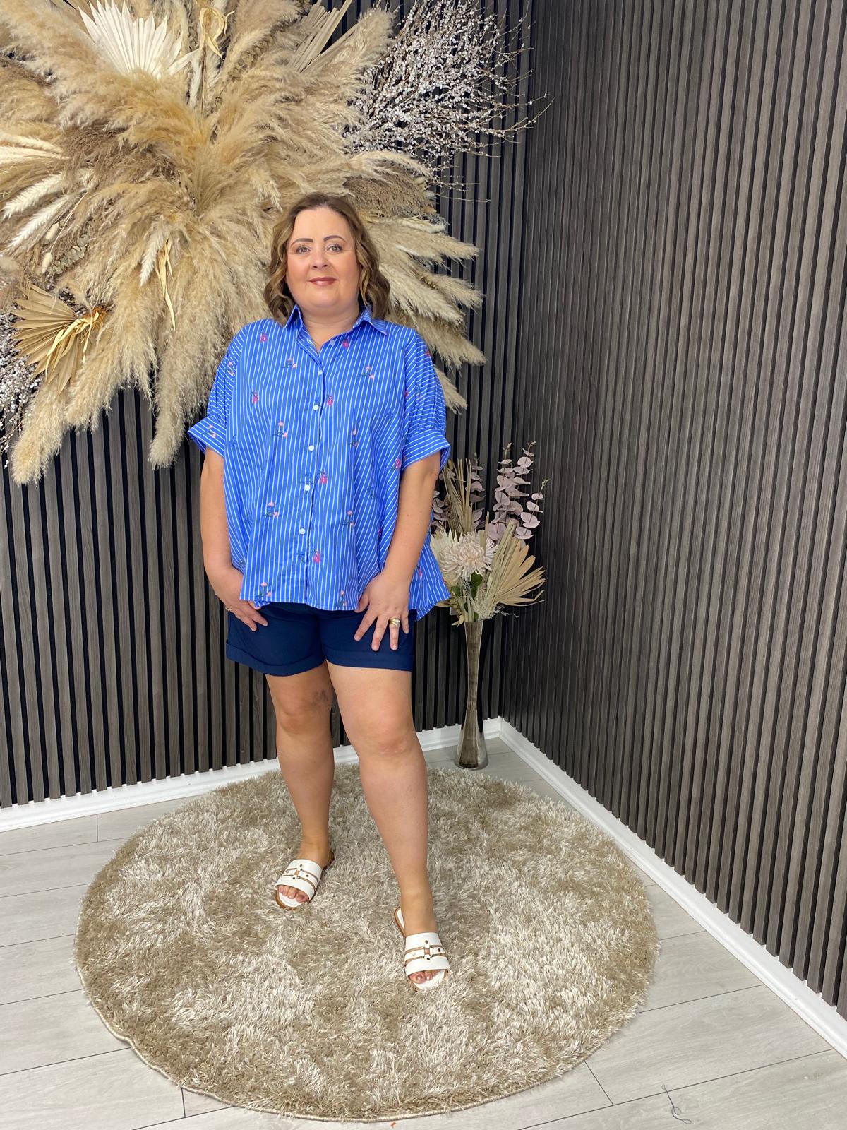 ZARA TOP - BLUE