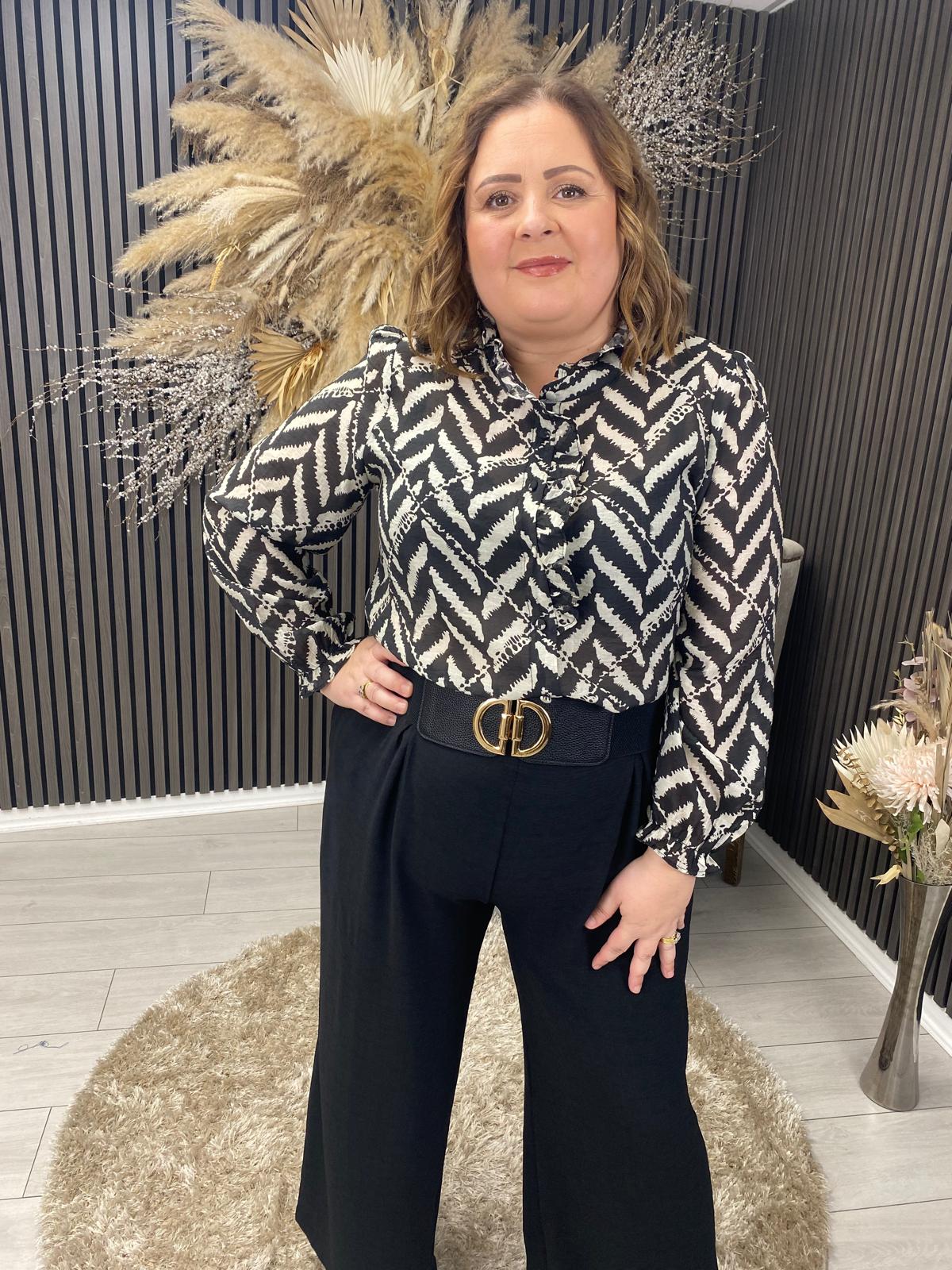 ELSIE TROUSER - BLACK