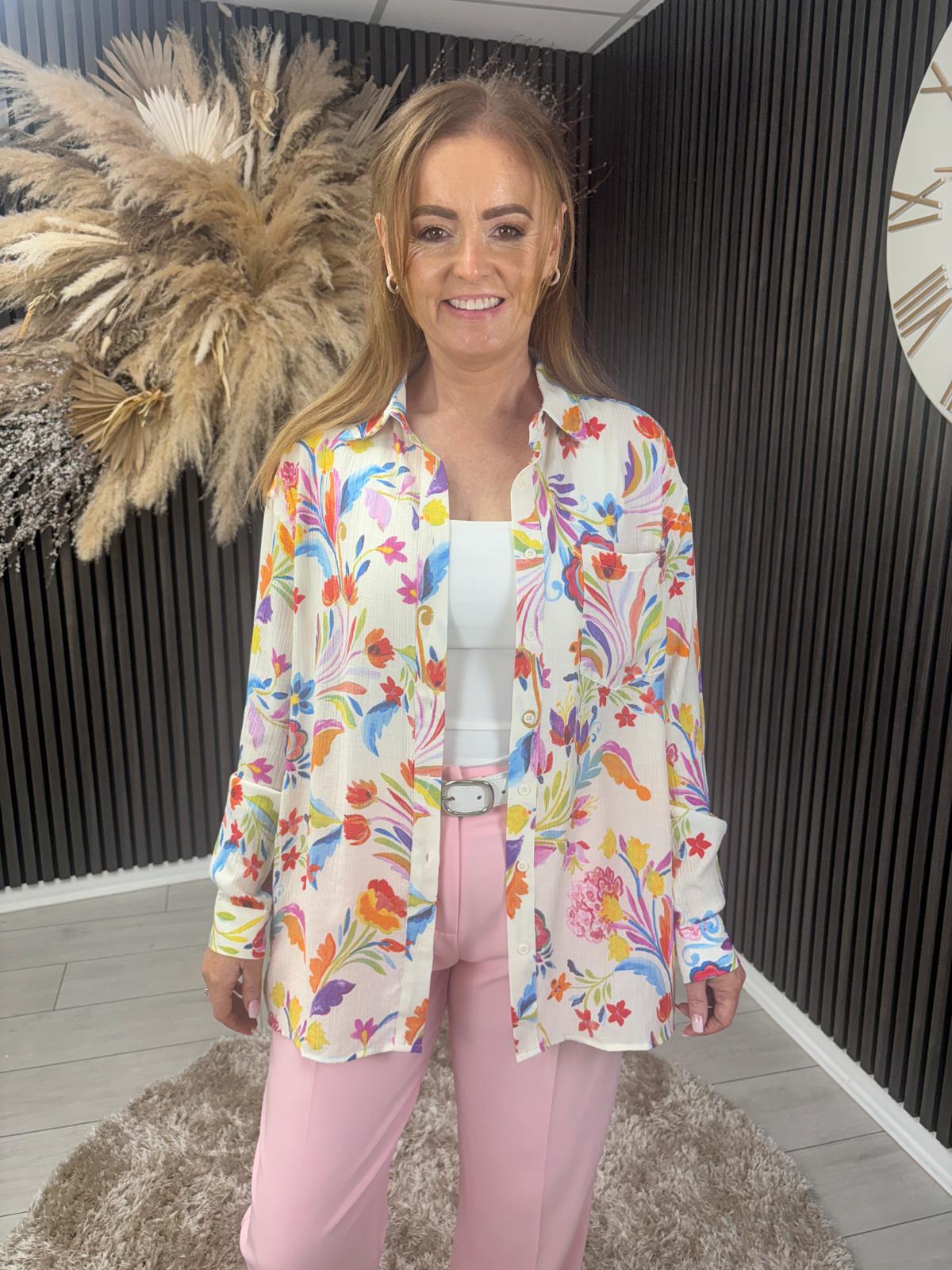ROSALEEN TROUSERS - PINK