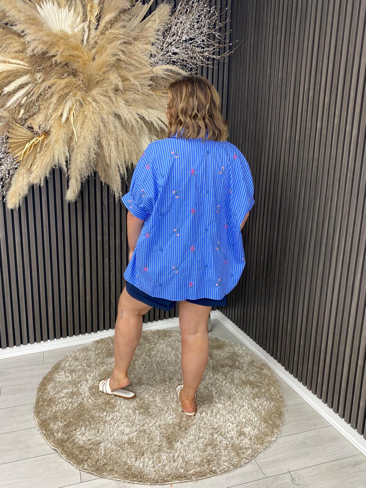 ZARA TOP - BLUE