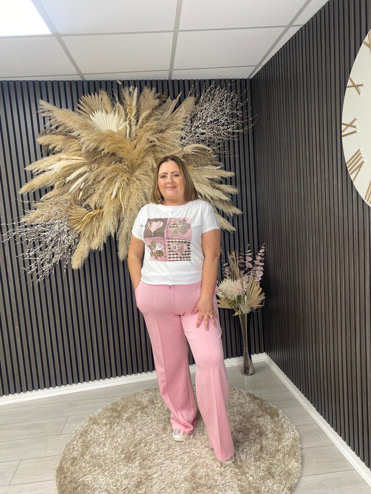 JANETTE T-SHIRT - PINK