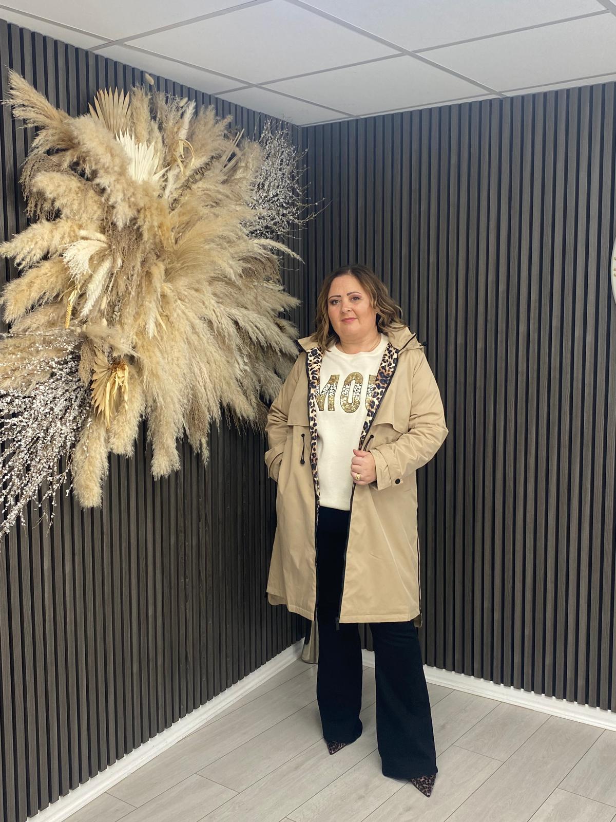 SARA COAT - BEIGE