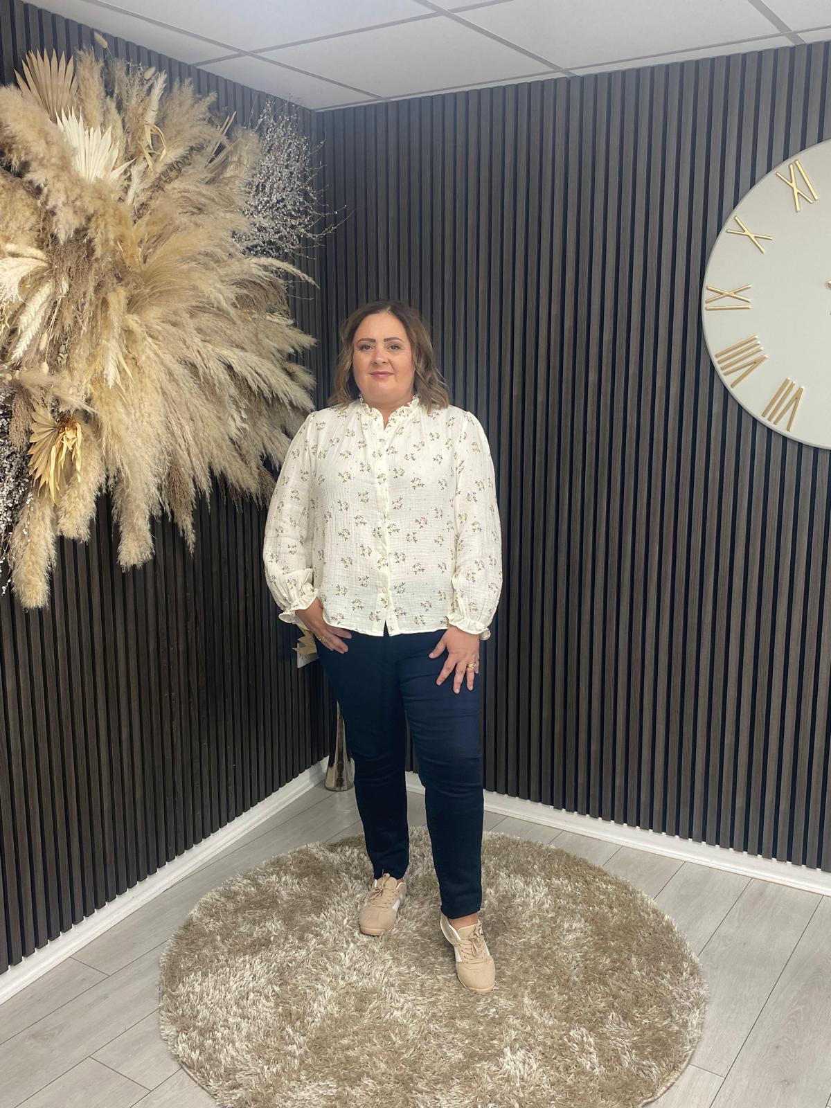 DAISY TOP - BEIGE