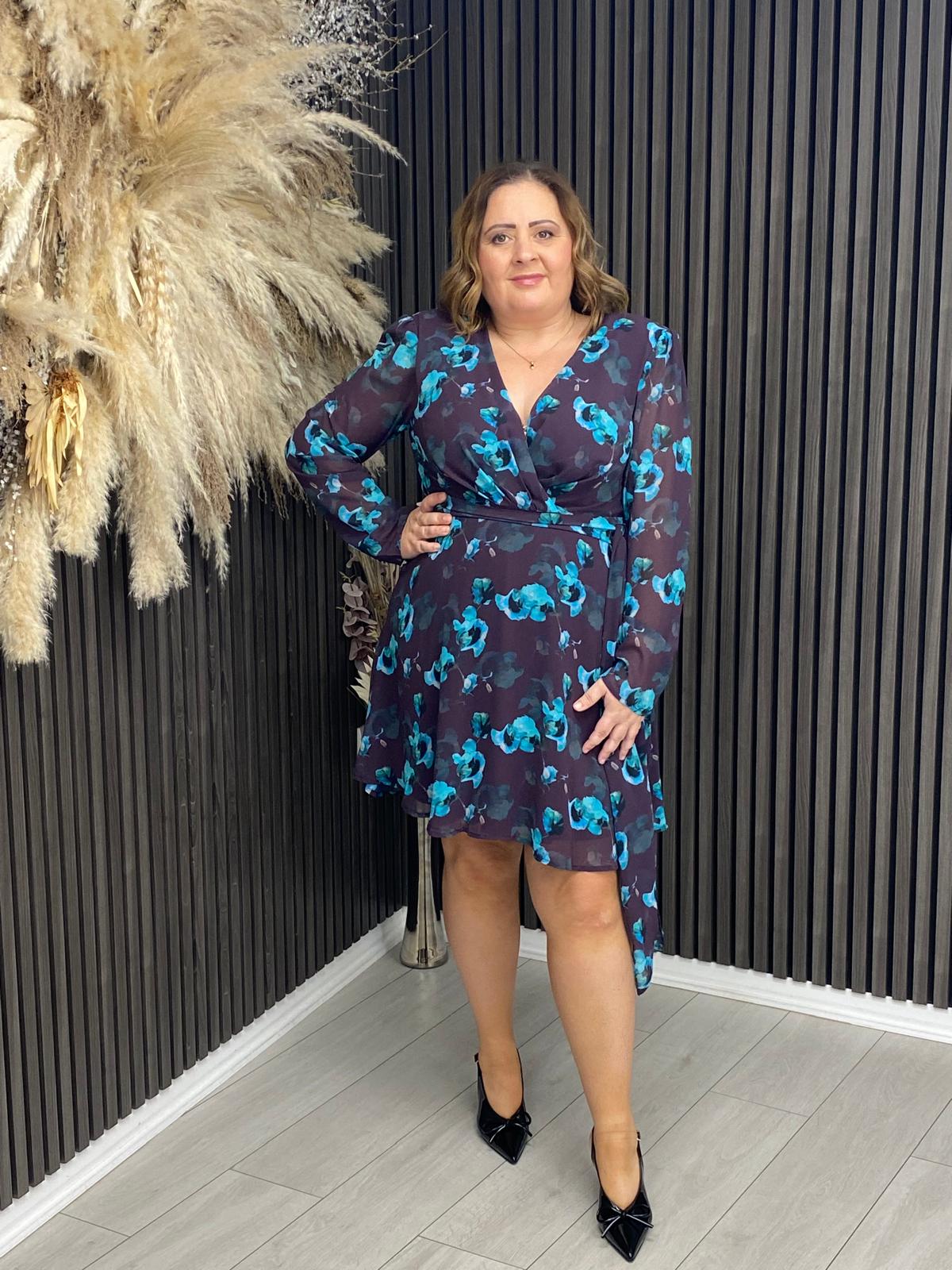SLOANE DRESS - PURPLE