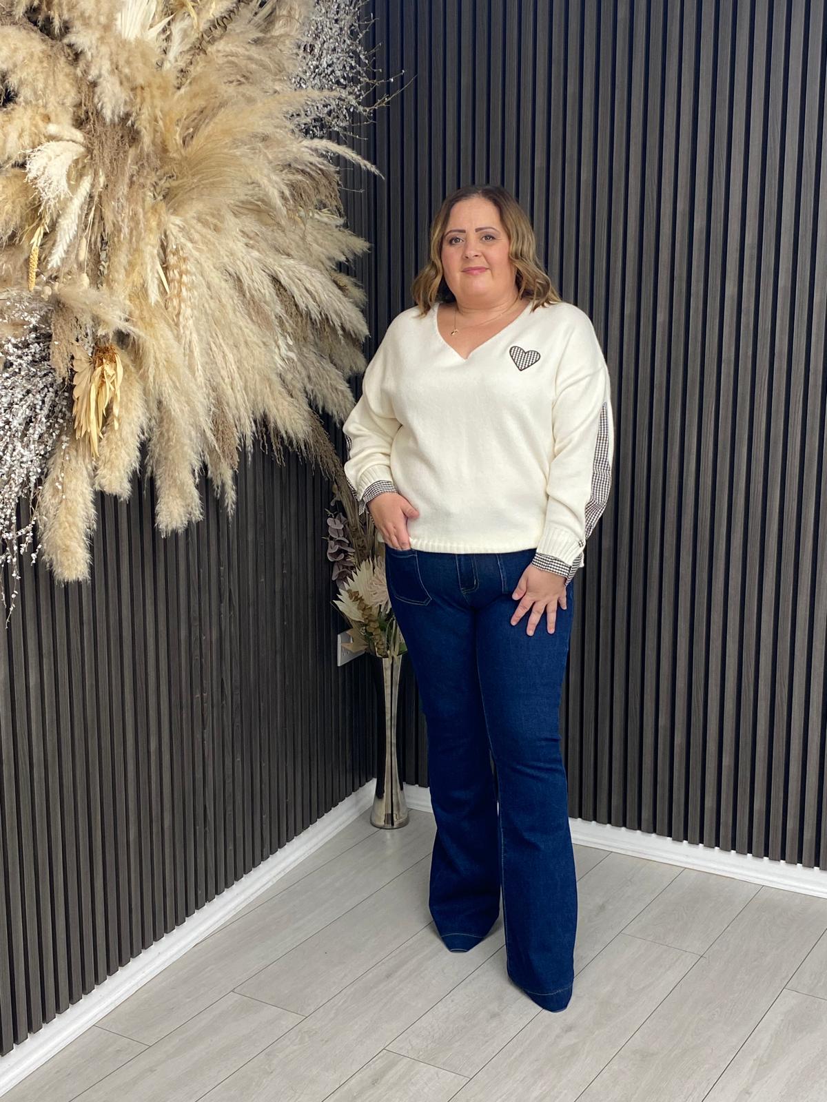 KEIRA JEANS DARK DENIM