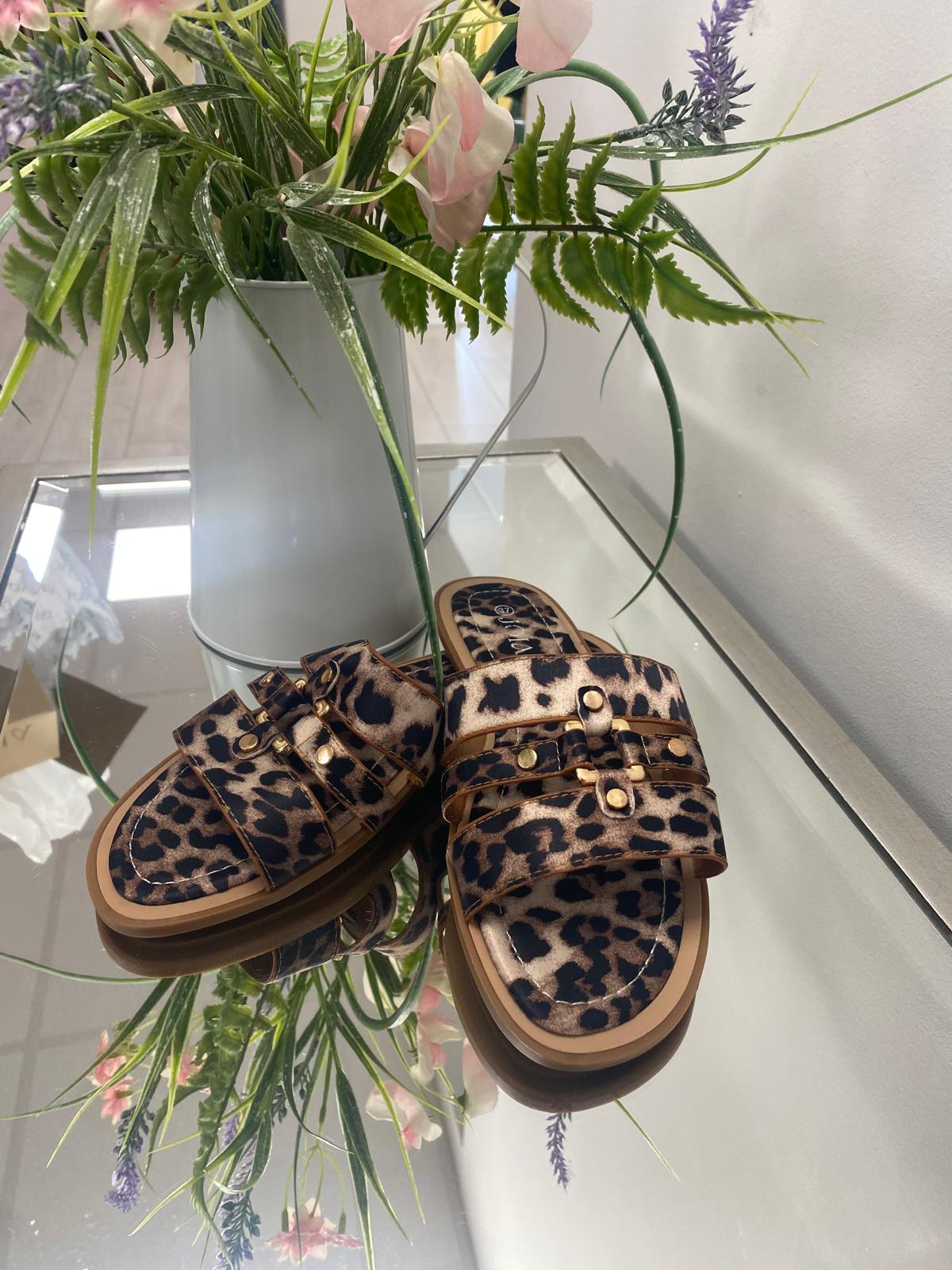 DIANA SANDAL - LEOPARD