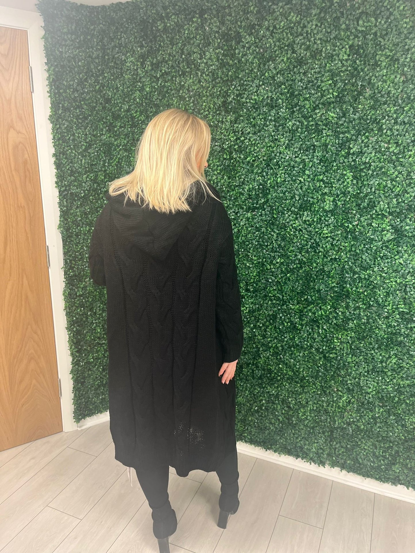 PATRICIA CARDIGAN - BLACK