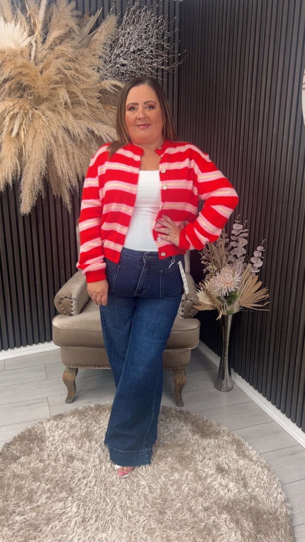 KATYA CARDIGAN - RED