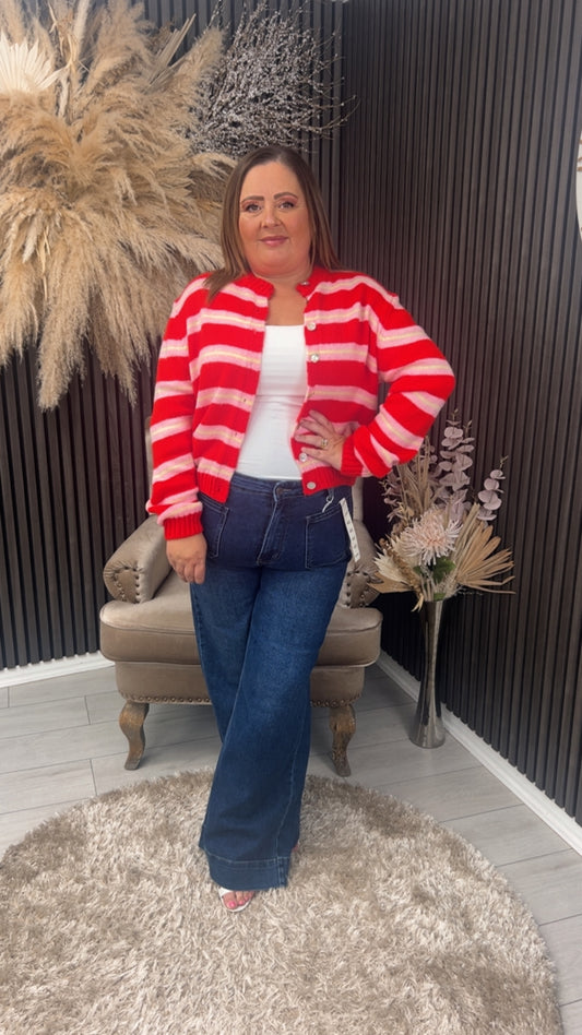 KATYA CARDIGAN - RED