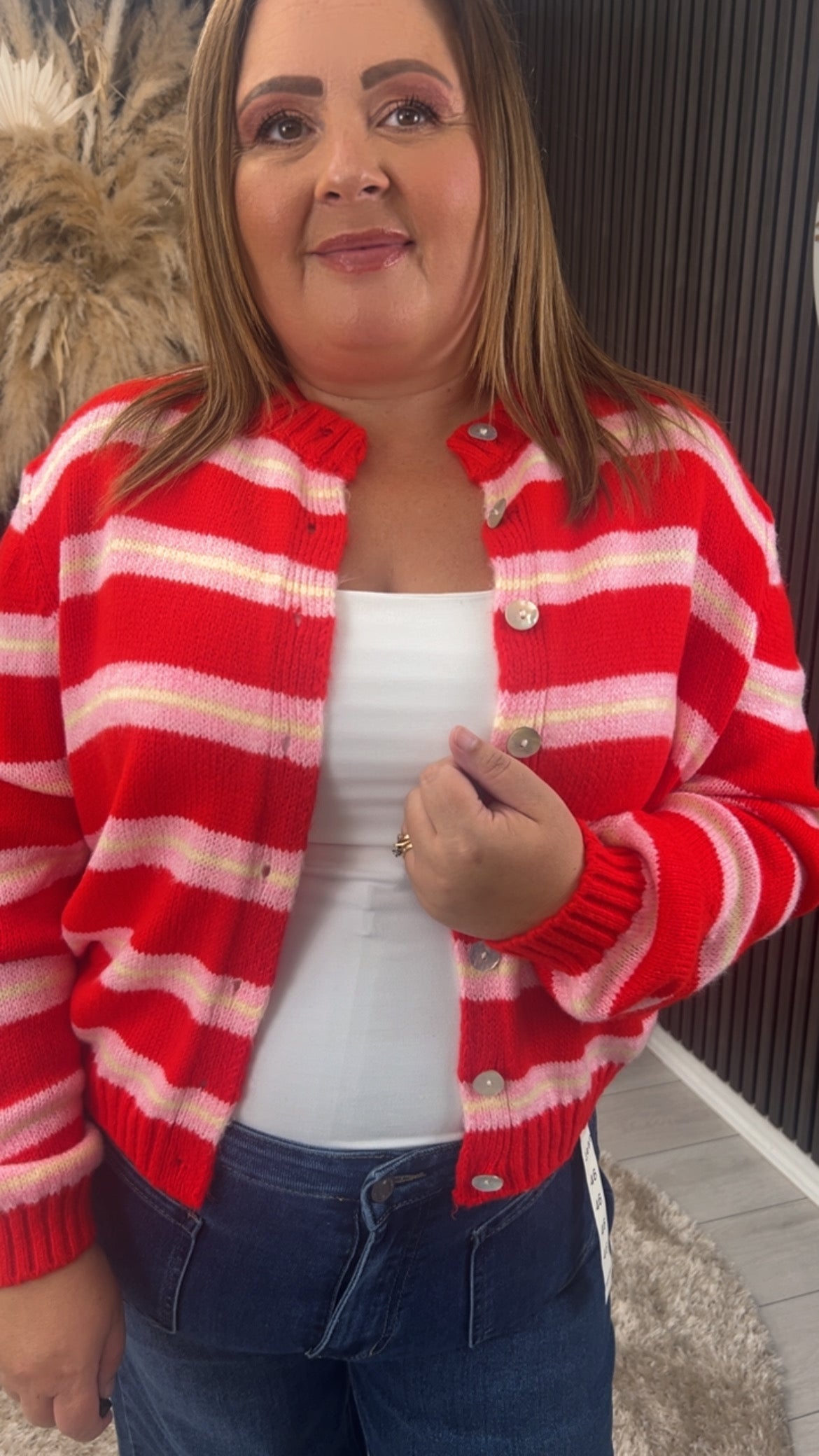 KATYA CARDIGAN - RED