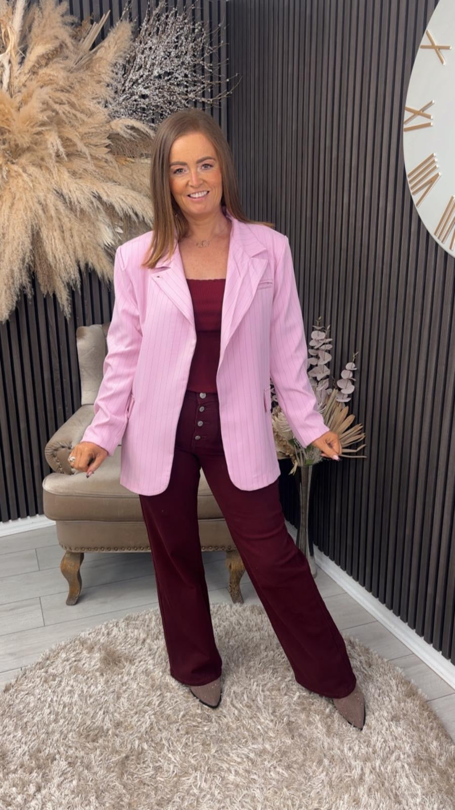 PAULETTA BLAZER - PINK