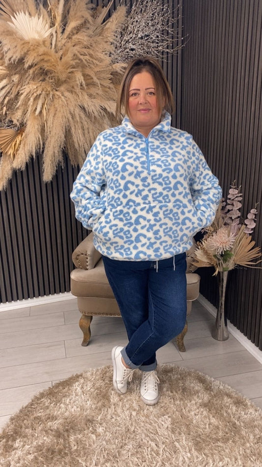 LULU FLEECE - BLUE