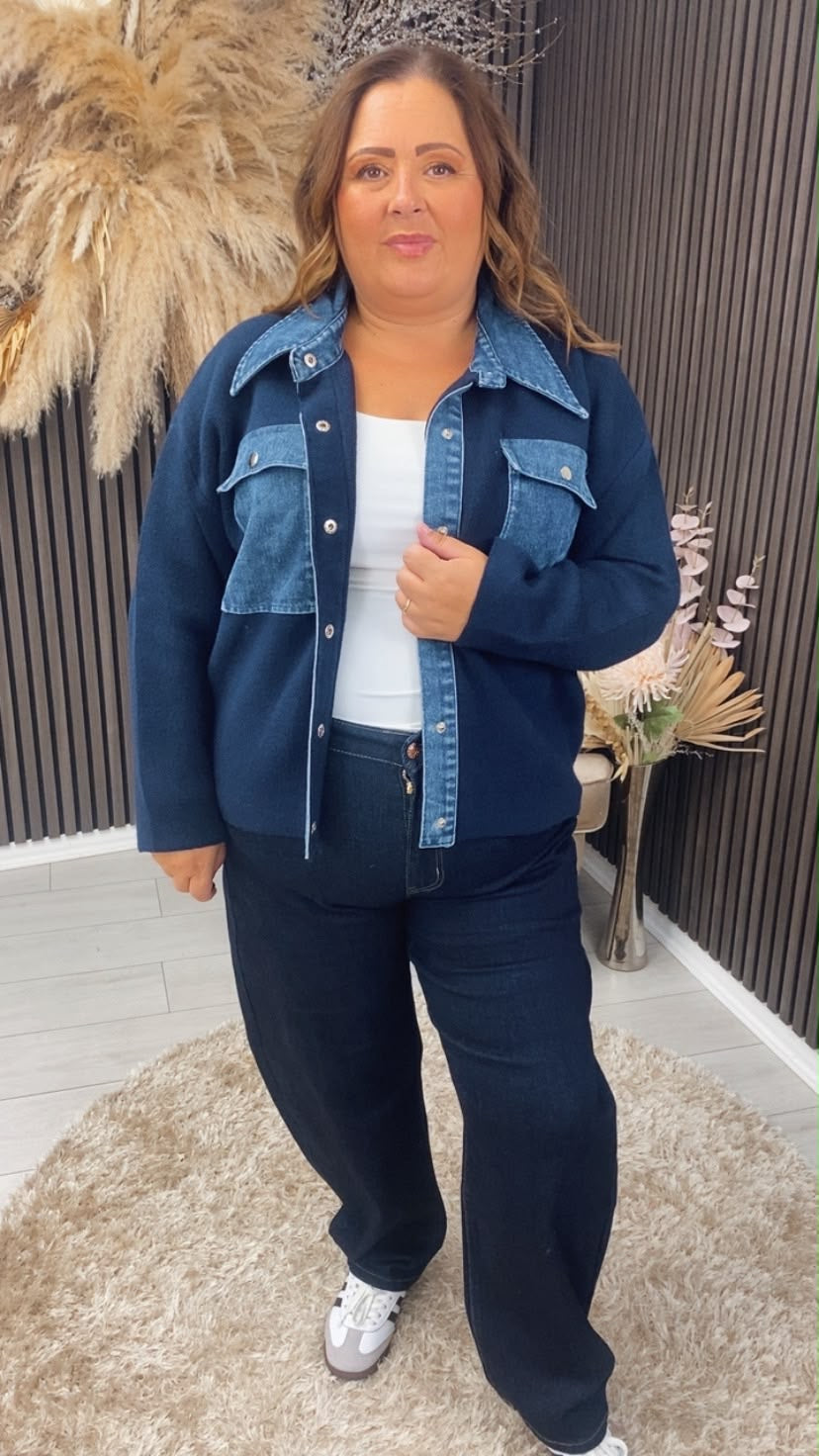 LORNA BARREL JEANS - BLUE