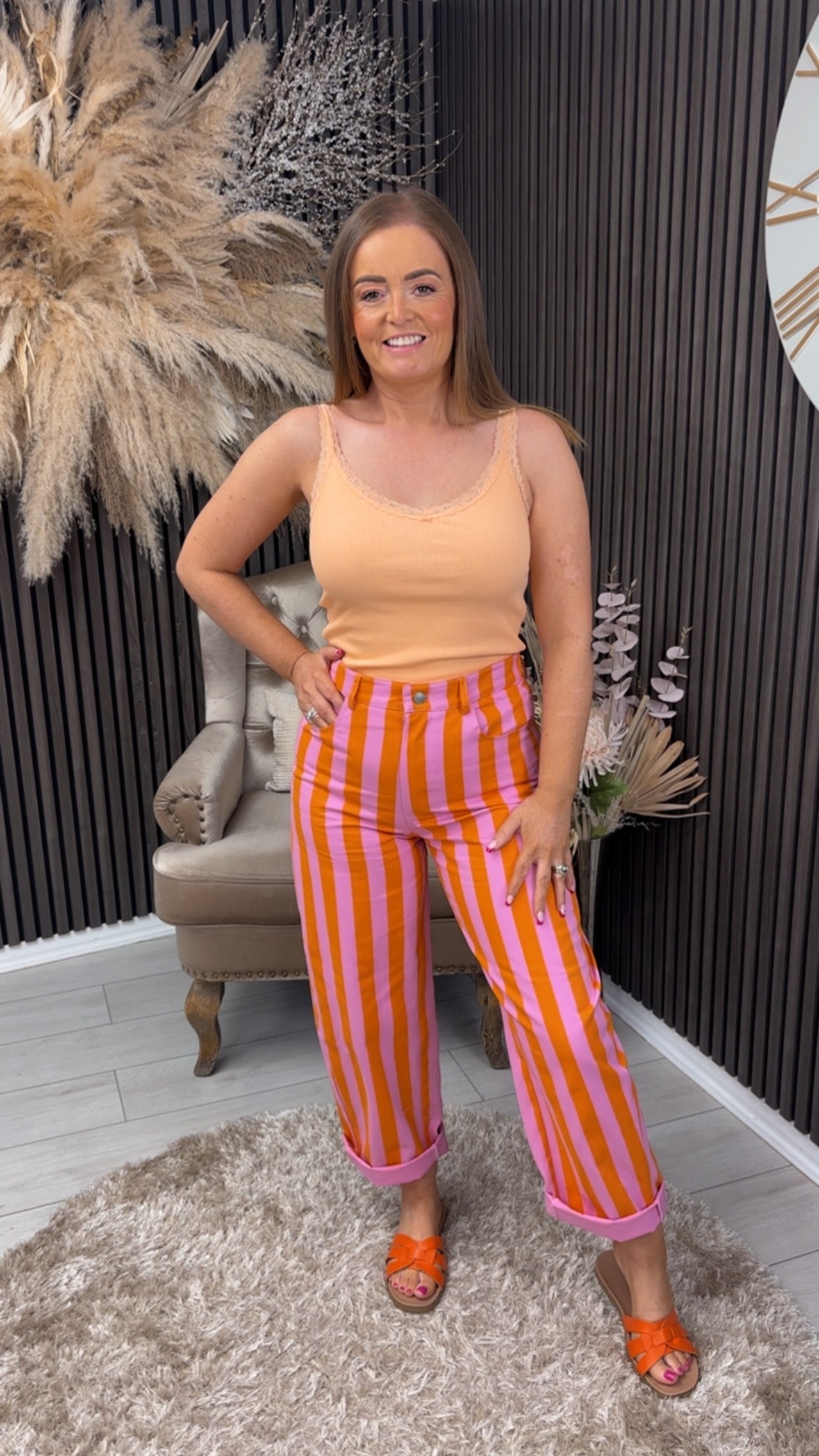ASH JEANS - ORANGE/PINK