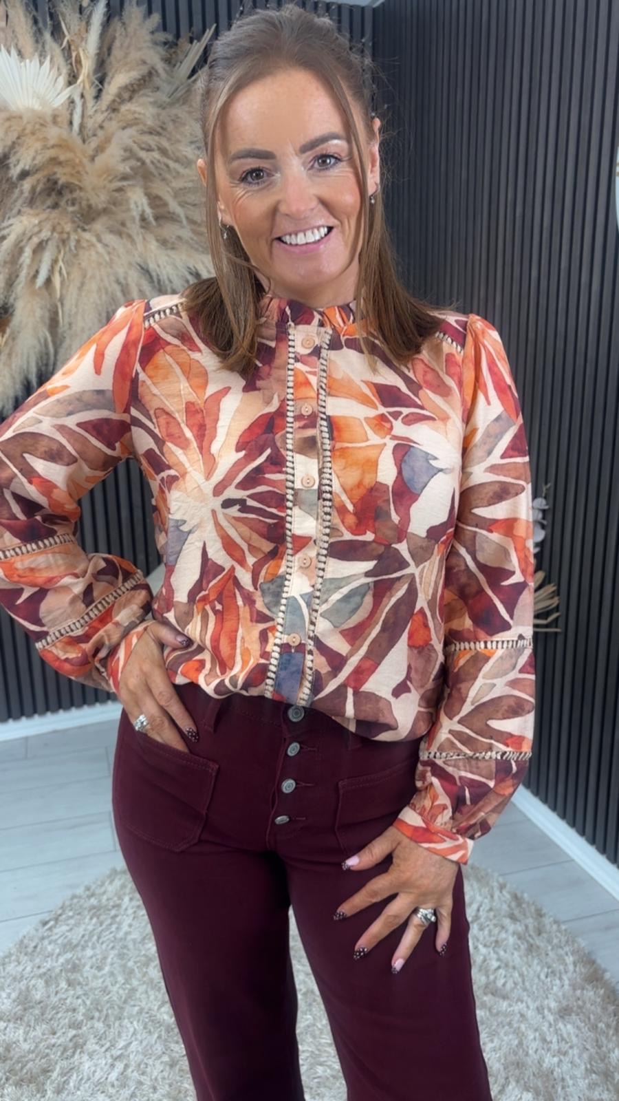 GENNY SHIRT - ORANGE