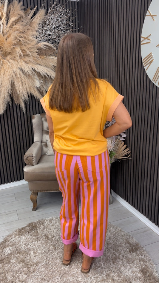 ASH JEANS - ORANGE/PINK