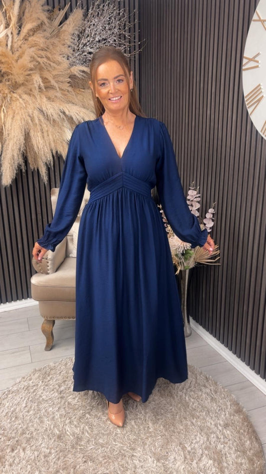 CLODAGH DRESS - NAVY