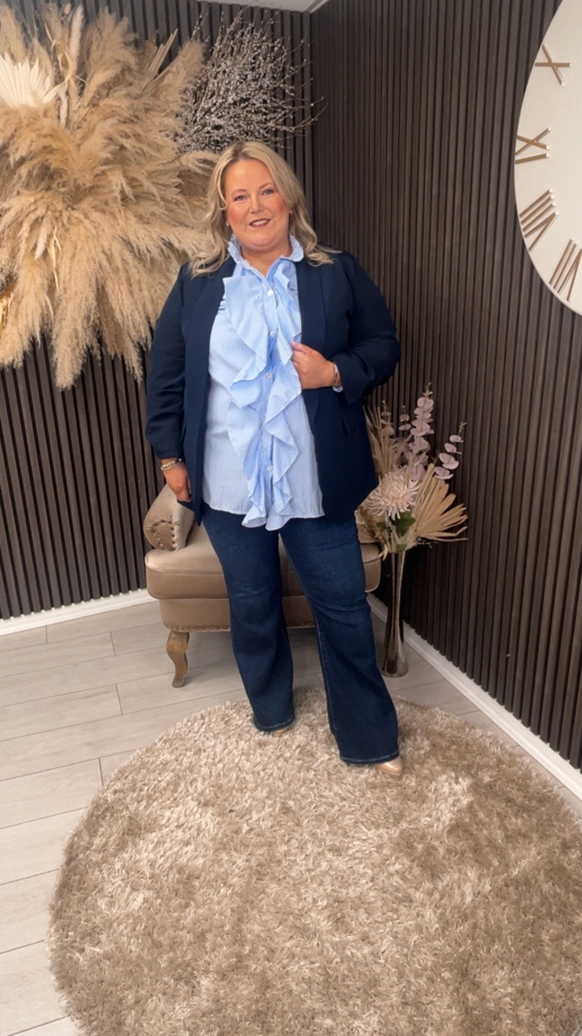 MARNIE BLAZER - NAVY