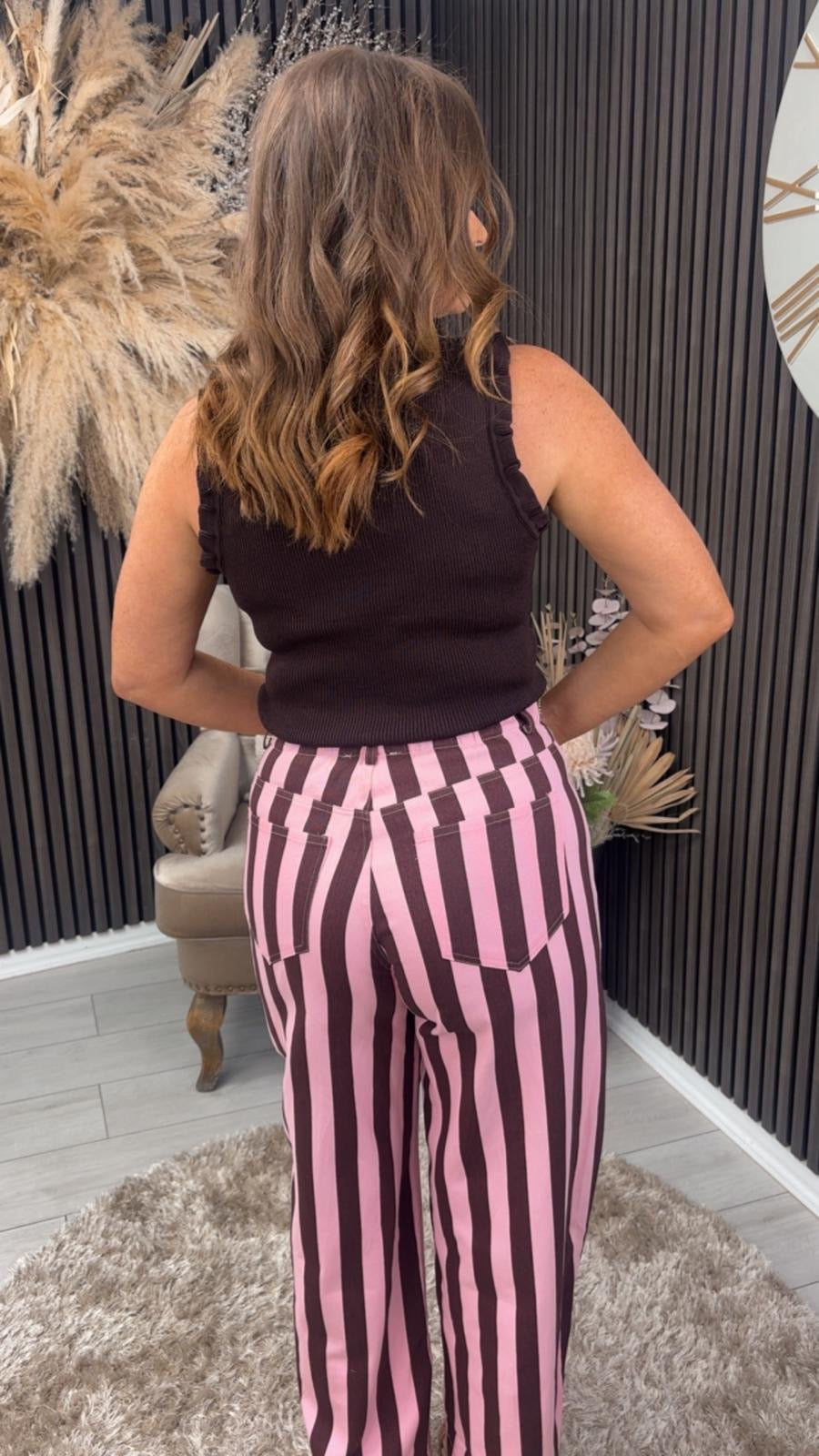 TRINA VEST - BROWN
