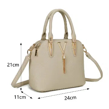 MERYL HANDBAG - BEIGE