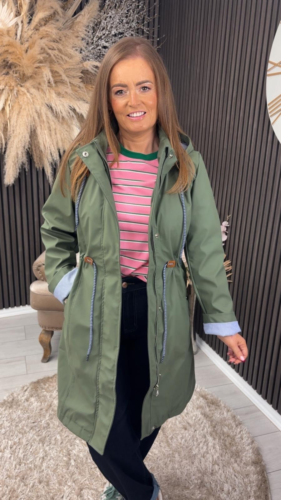 KATH RAINCOAT - KHAKI