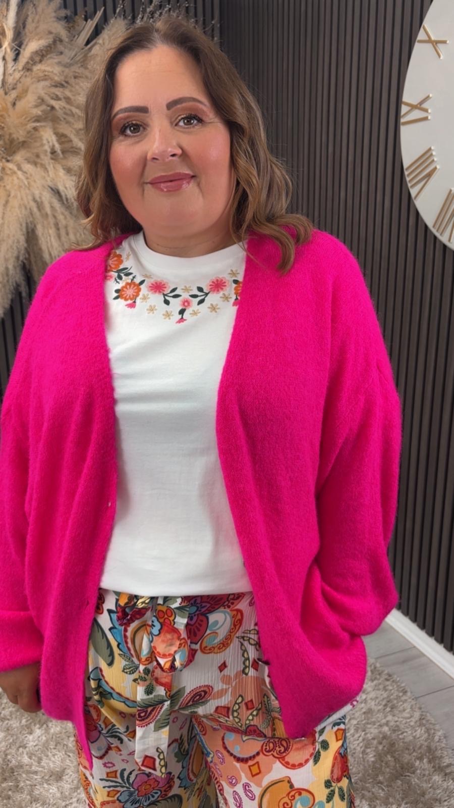 JUNE CARDIGAN - PINK