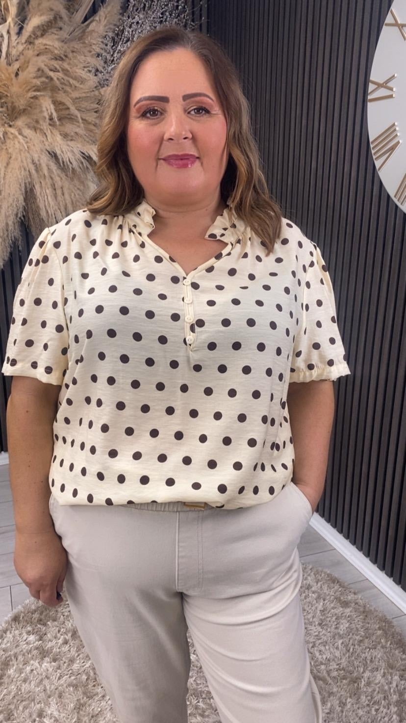 CLARA TOP - CREAM