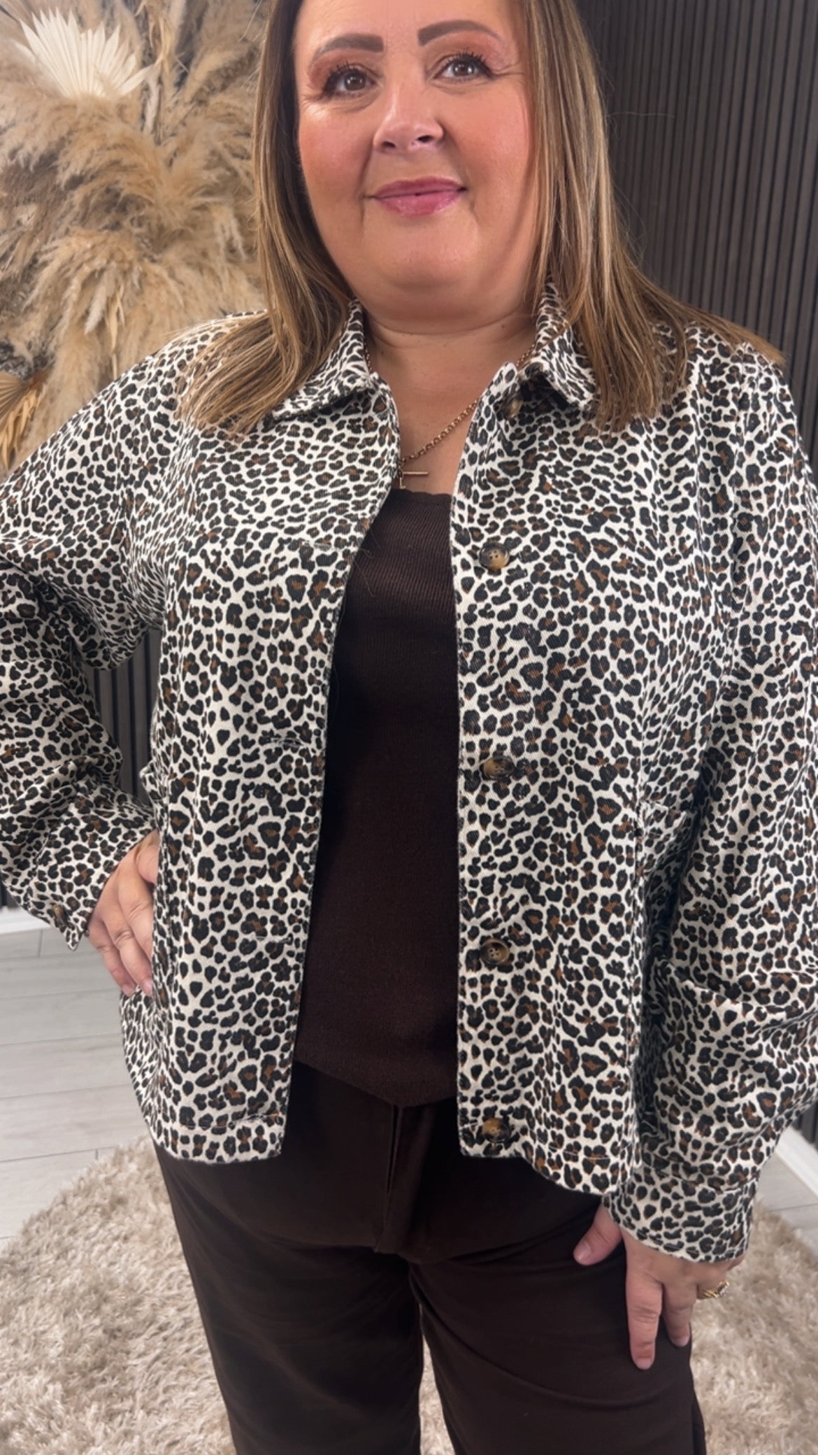 SKYE JACKET - ANIMAL PRINT