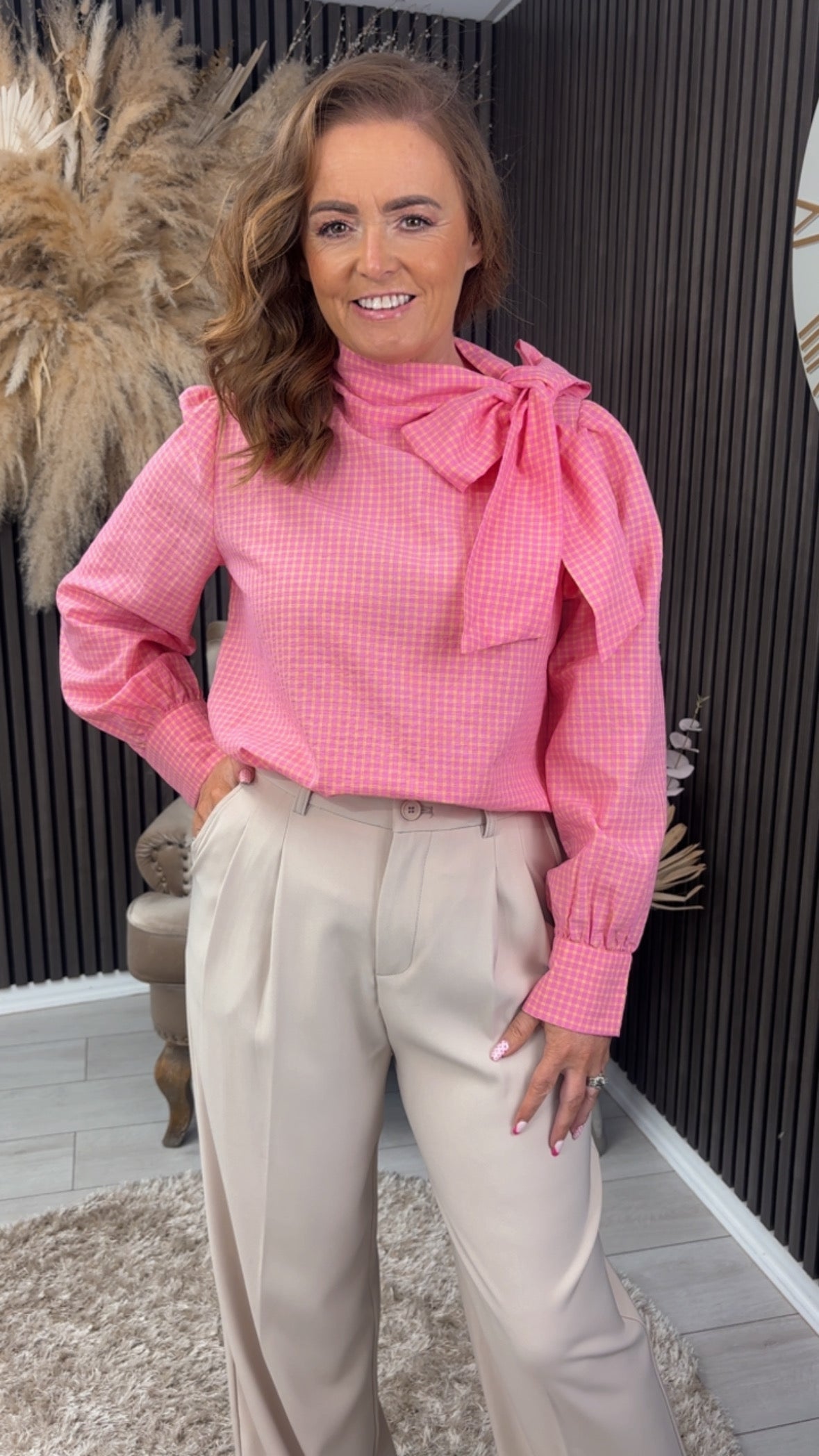 KEEVIE TOP - CORAL