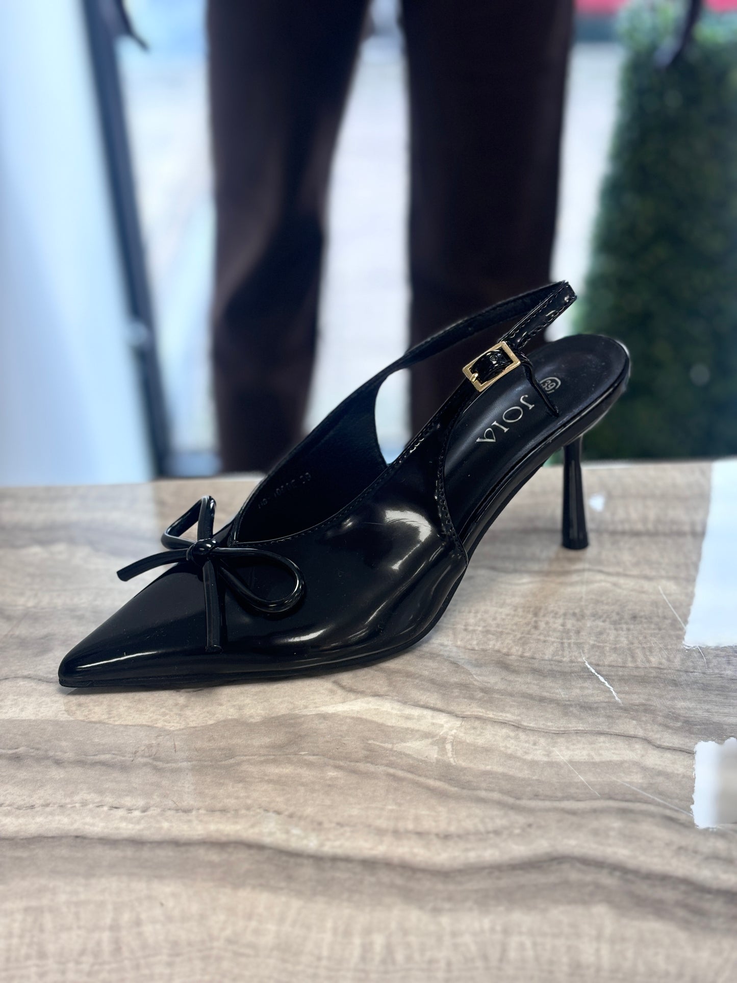 LYNNE SLINGBACK - BLACK