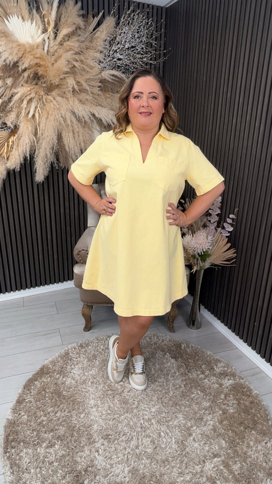 HEATHER DRESS - YELLOW