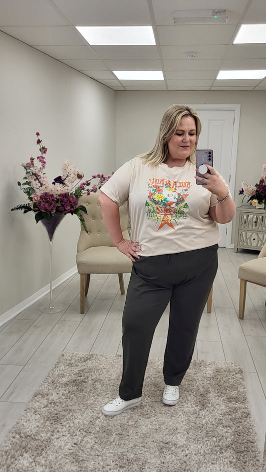 MONICA JOGGER - KHAKI