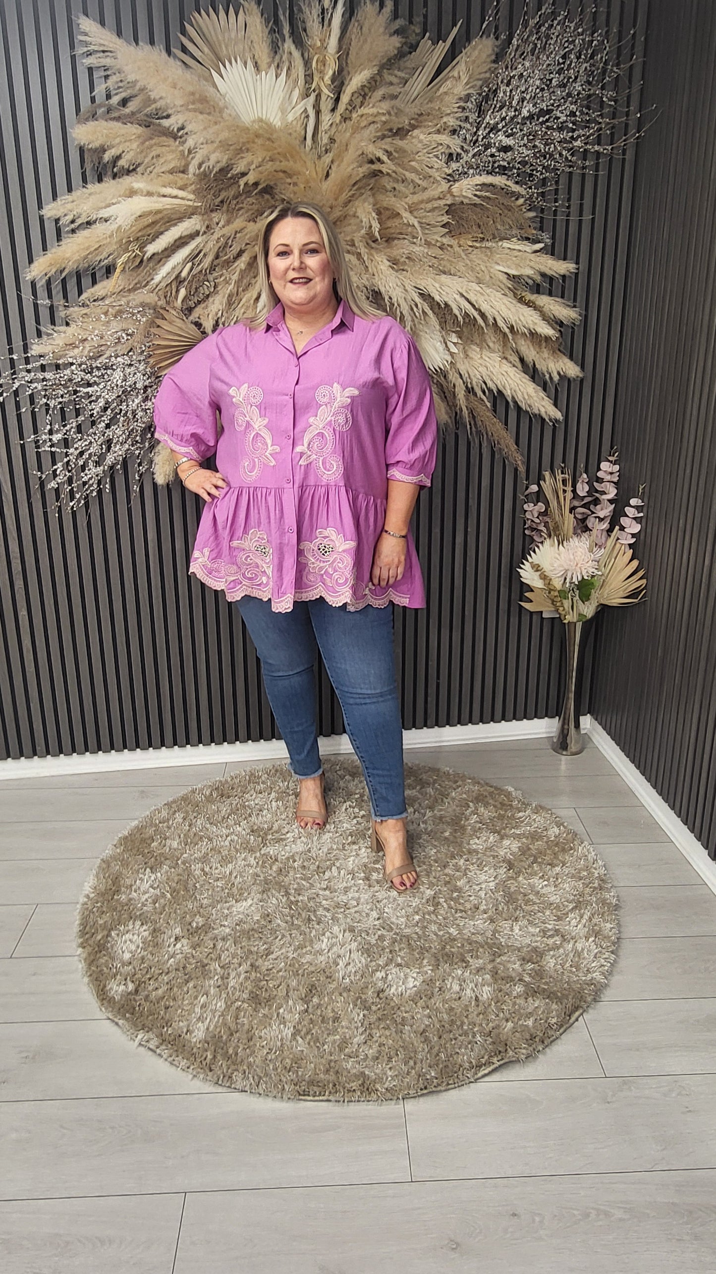 KIARA BLOUSE - LILAC