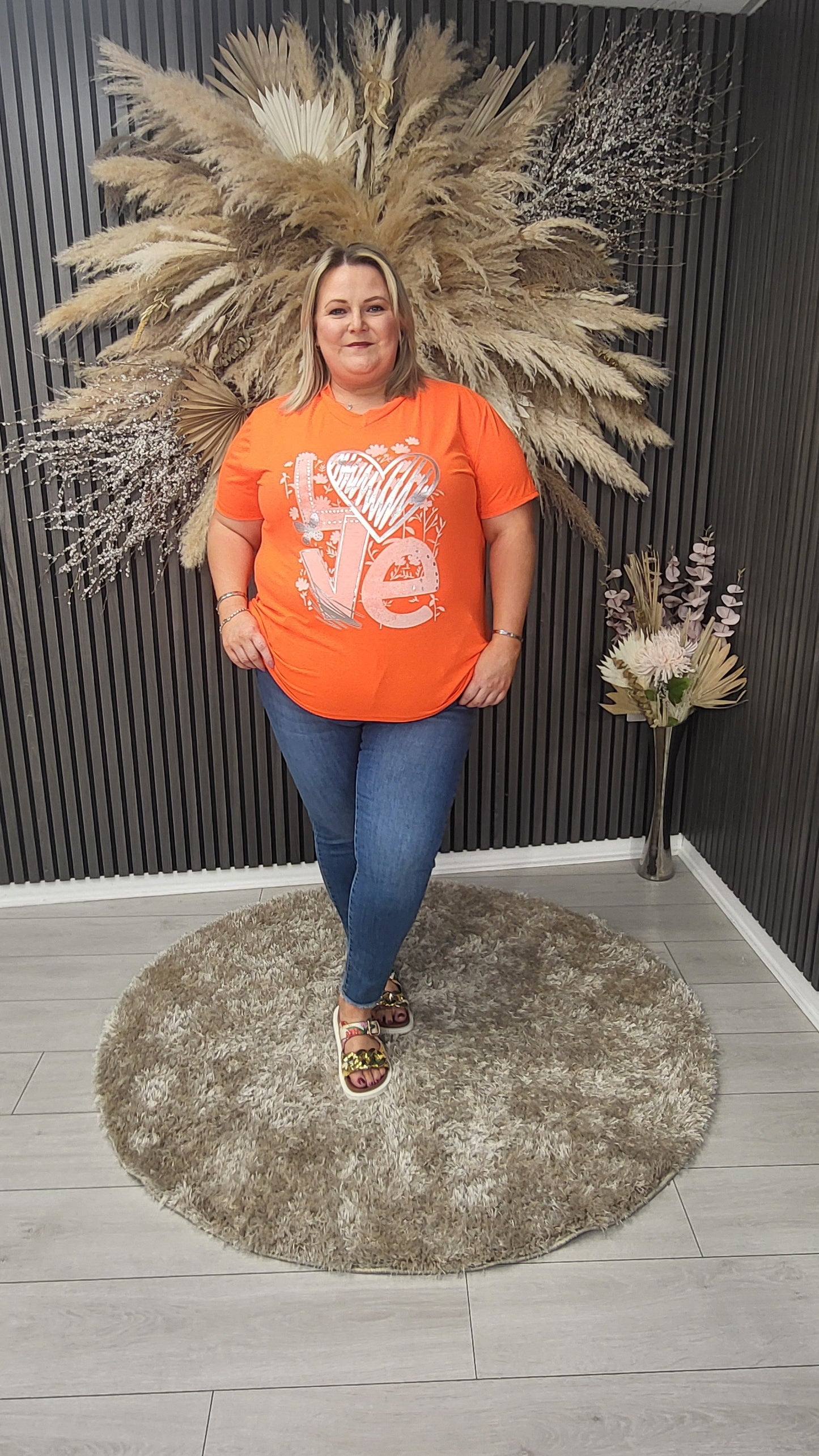 COLLETTE T-SHIRT - ORANGE