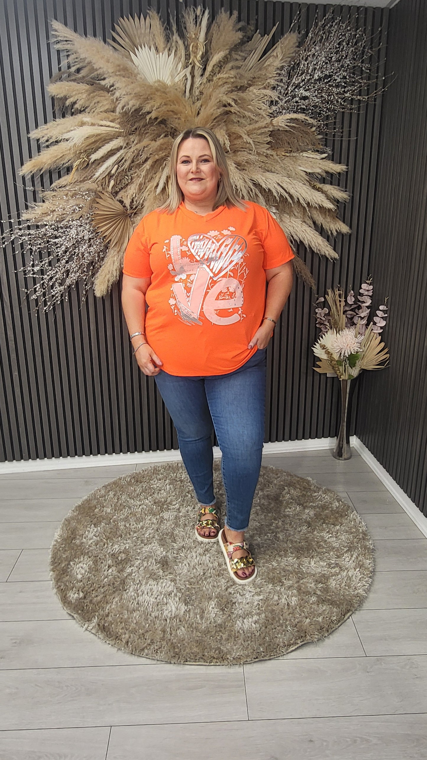 COLLETTE T-SHIRT - ORANGE
