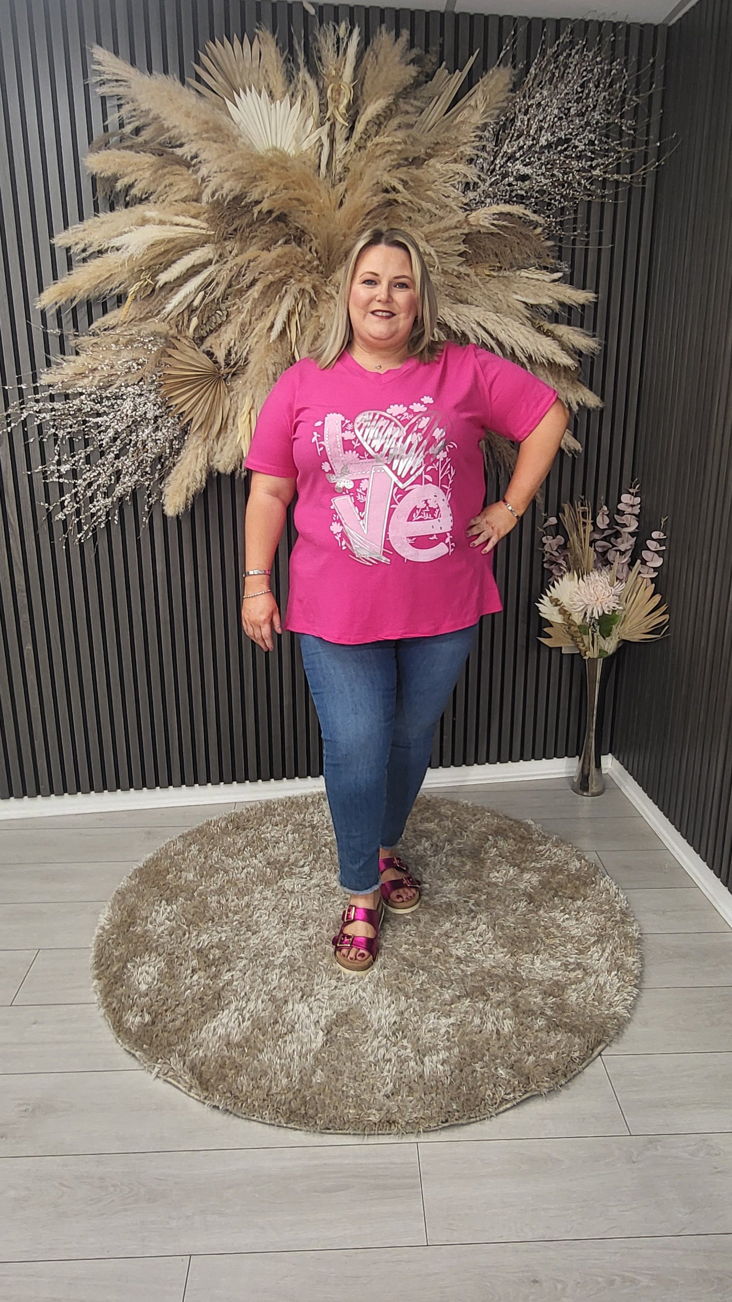 COLLETTE T-SHIRT - PINK