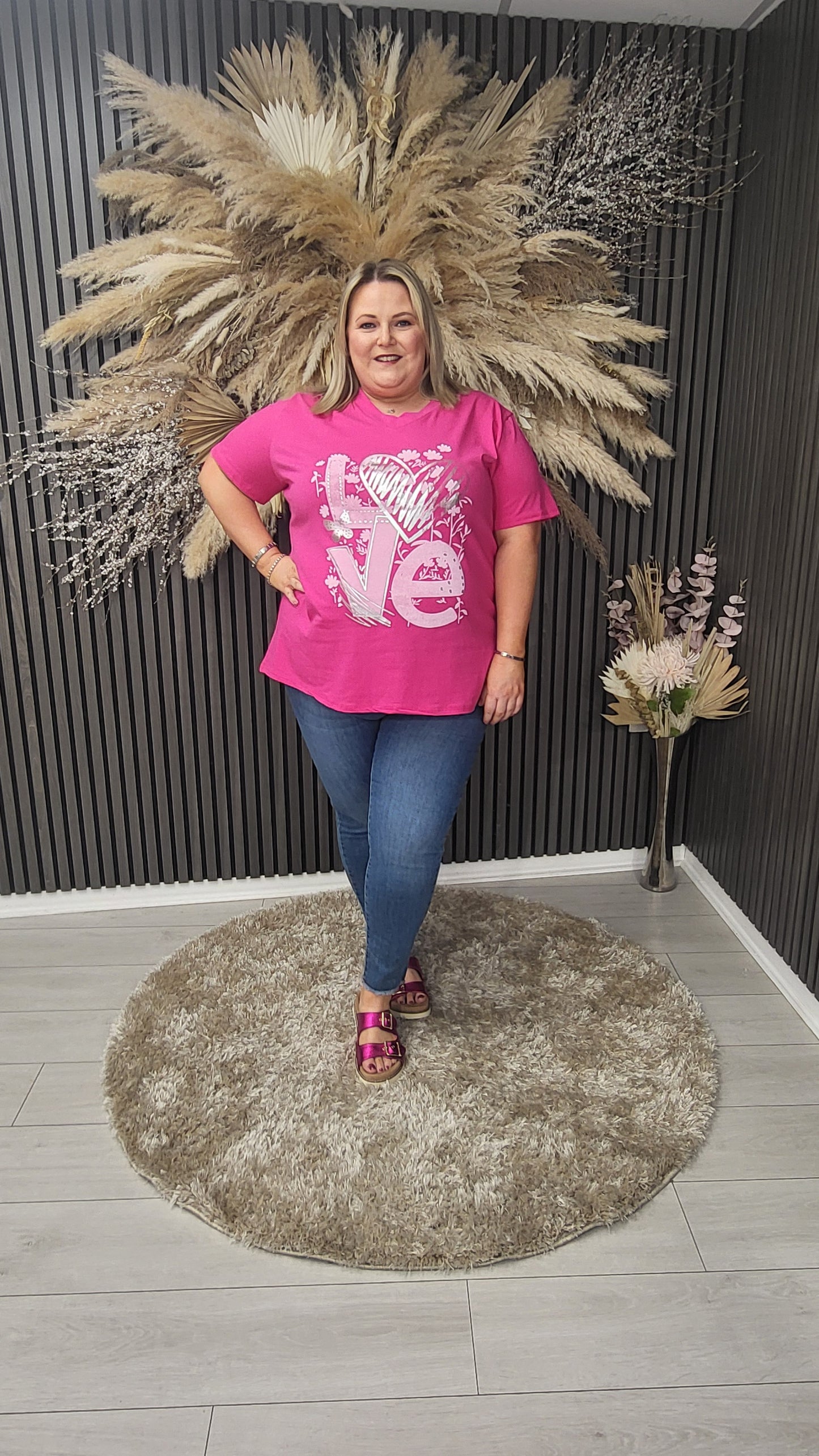 COLLETTE T-SHIRT - PINK