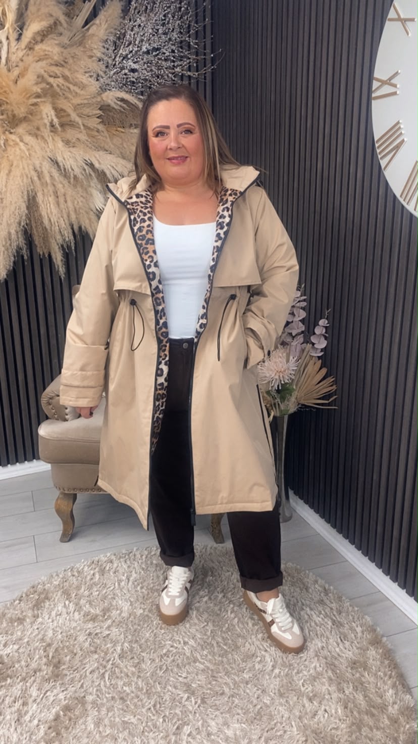 SARA COAT - BEIGE