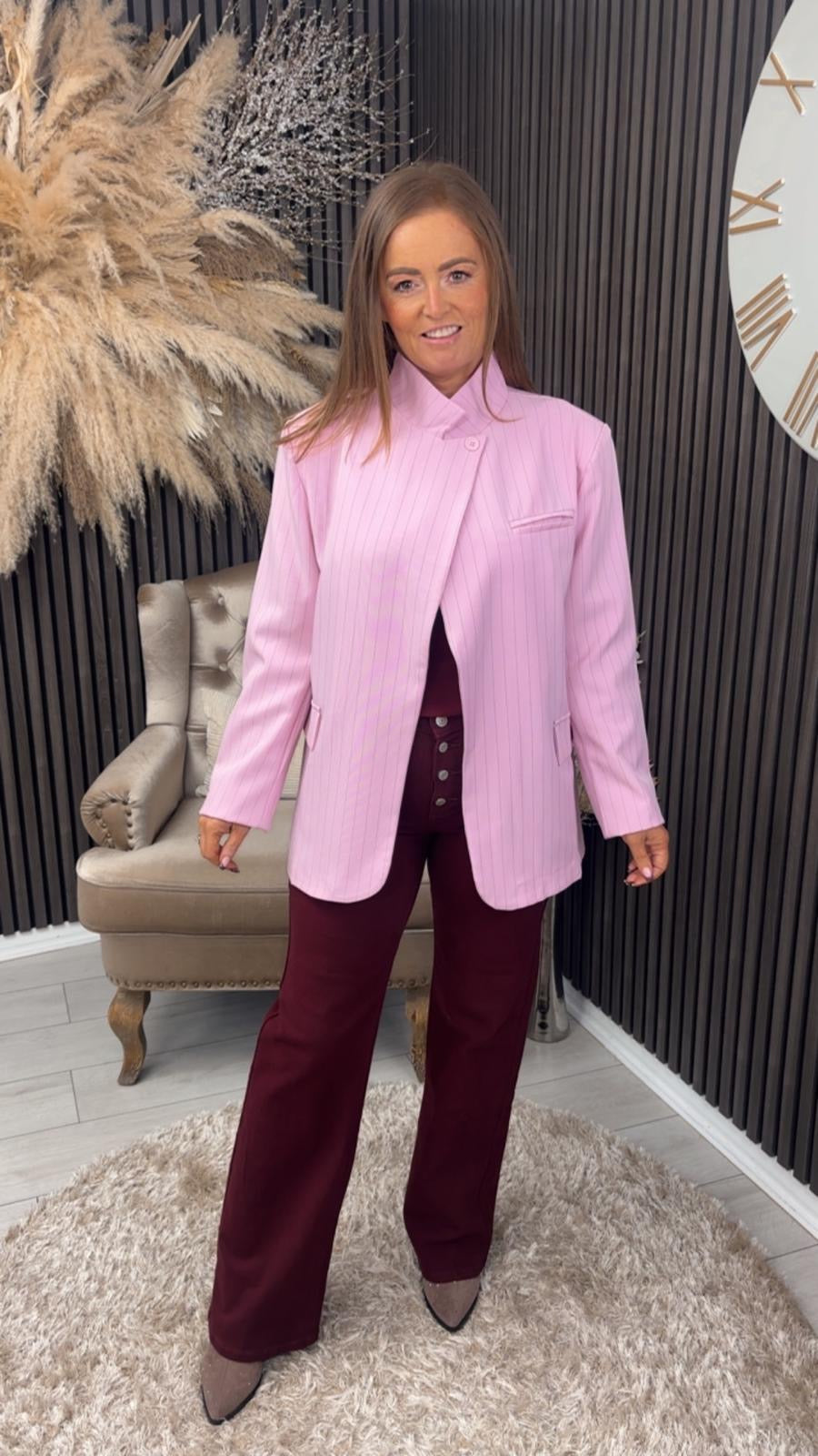 PAULETTA BLAZER - PINK