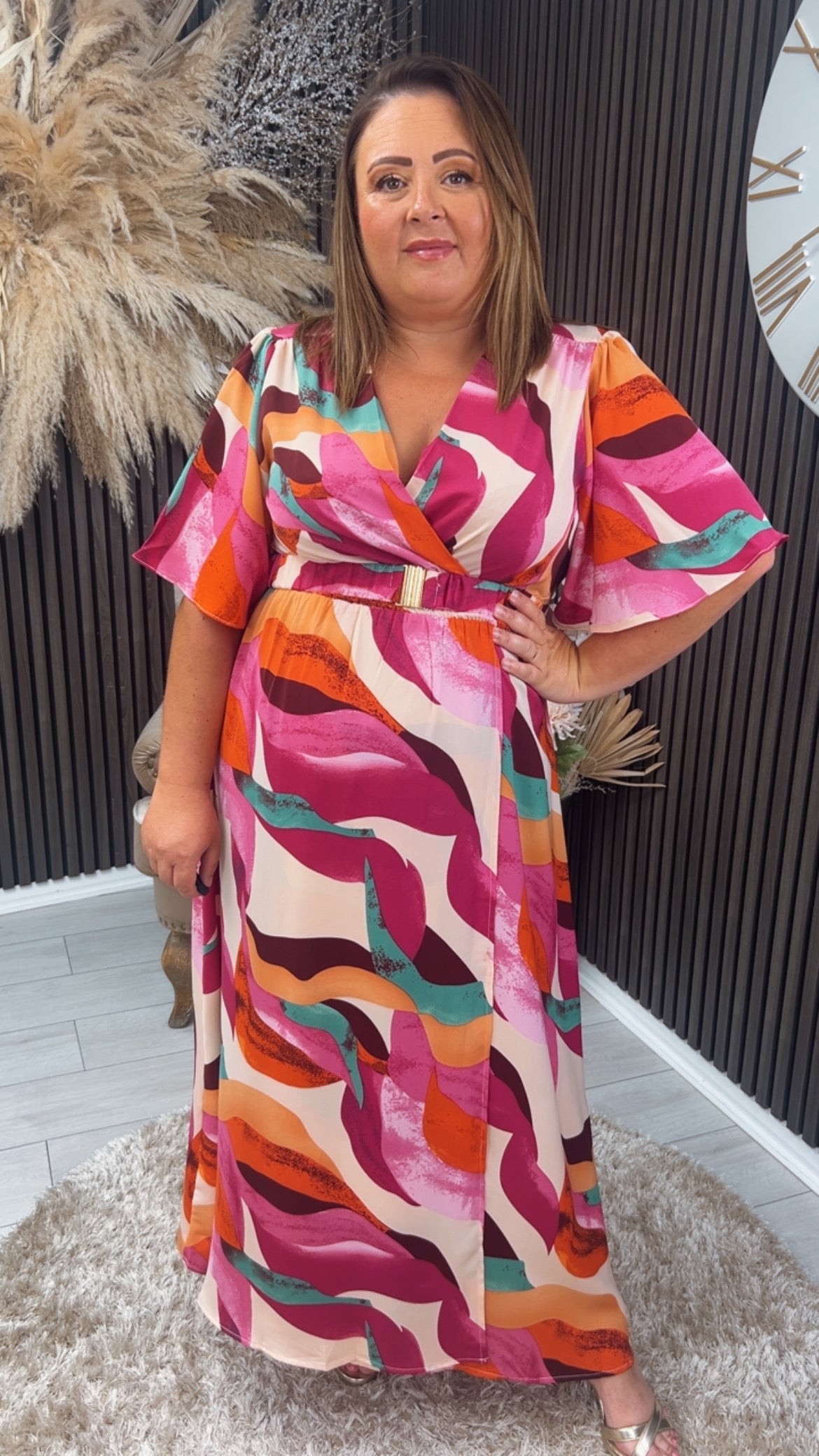 KIRSTIN DRESS - PINK