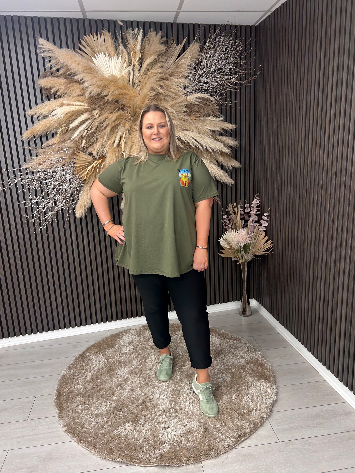 DANA T-SHIRT -  KHAKI