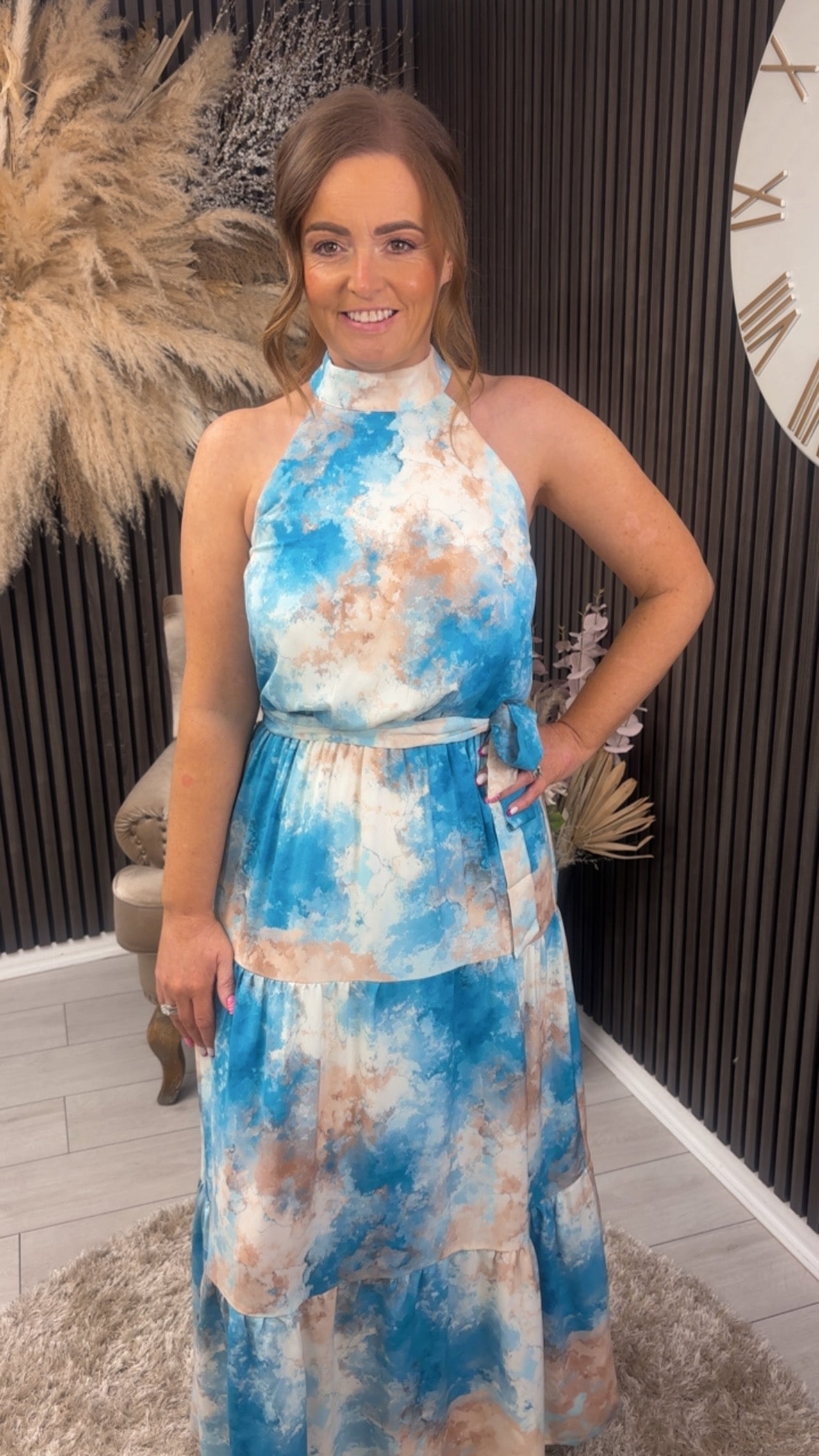 ZAYNAB DRESS - BLUE