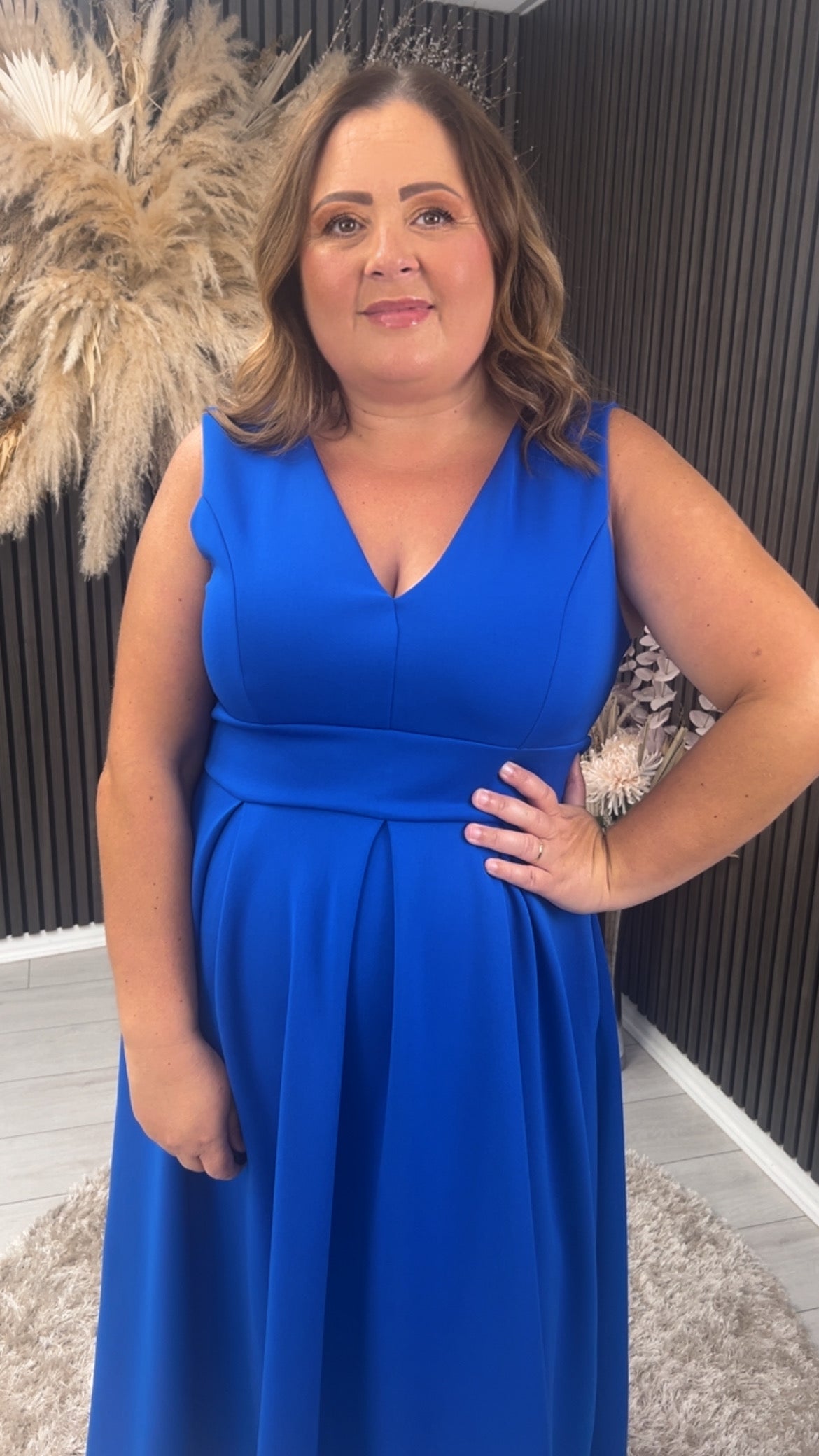 TIFFANY MARIE DRESS - COBALT