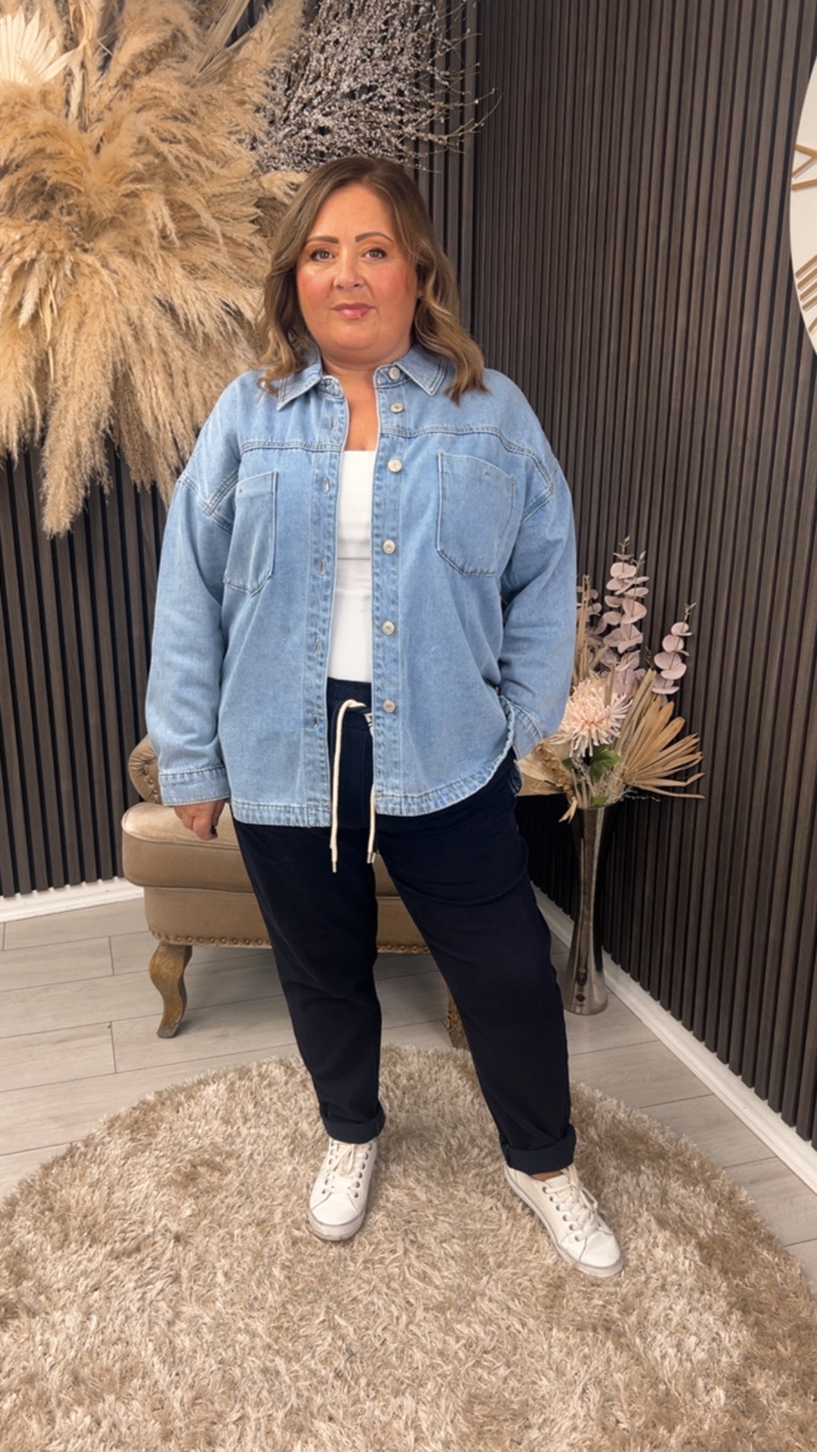 MARIONA DENIM SHACKET