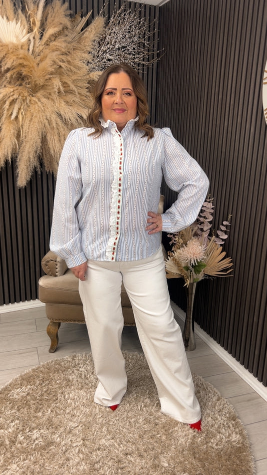 MATILDA JEANS - WHITE