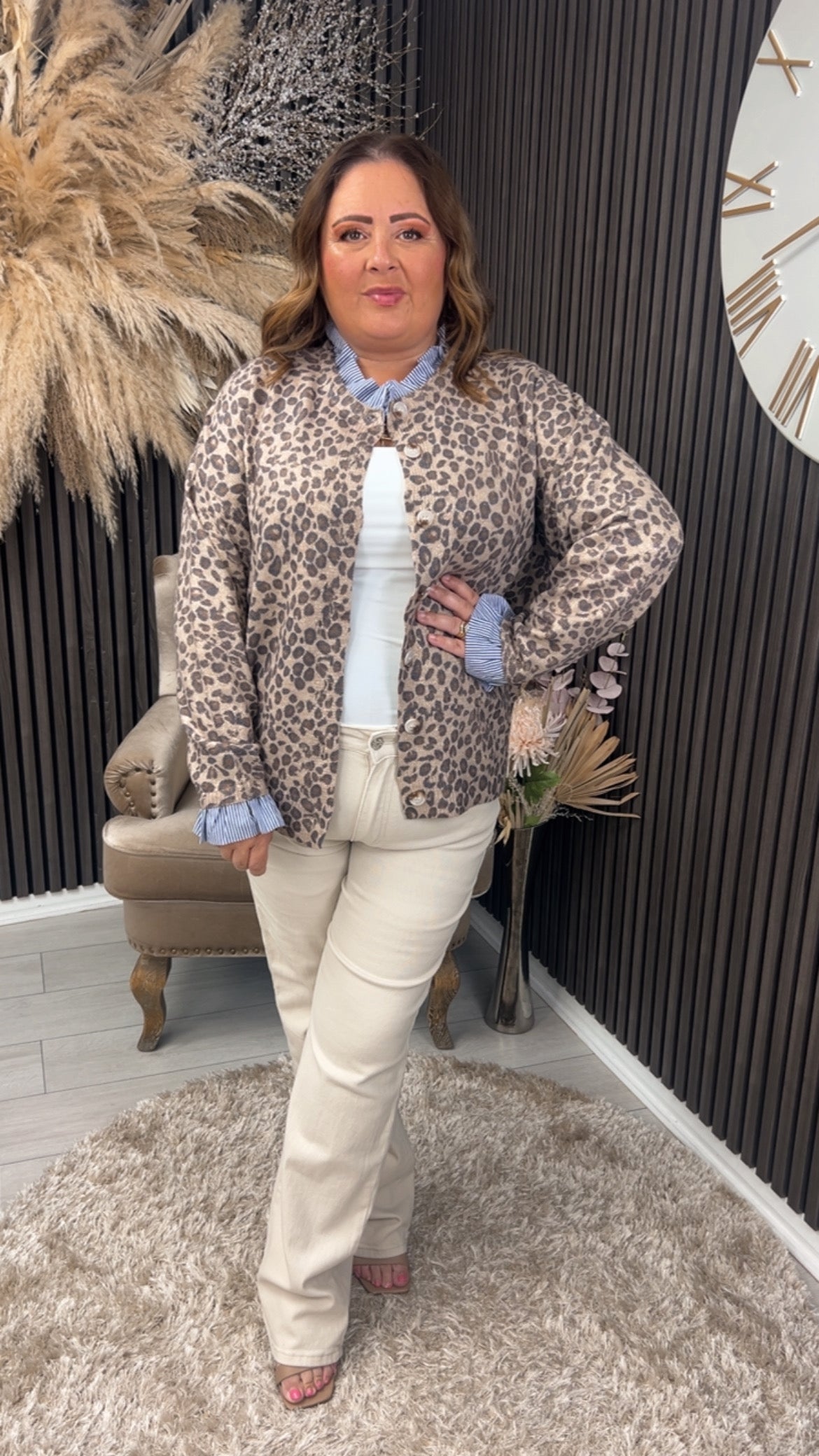 KEELA CARDIGAN - ANIMAL