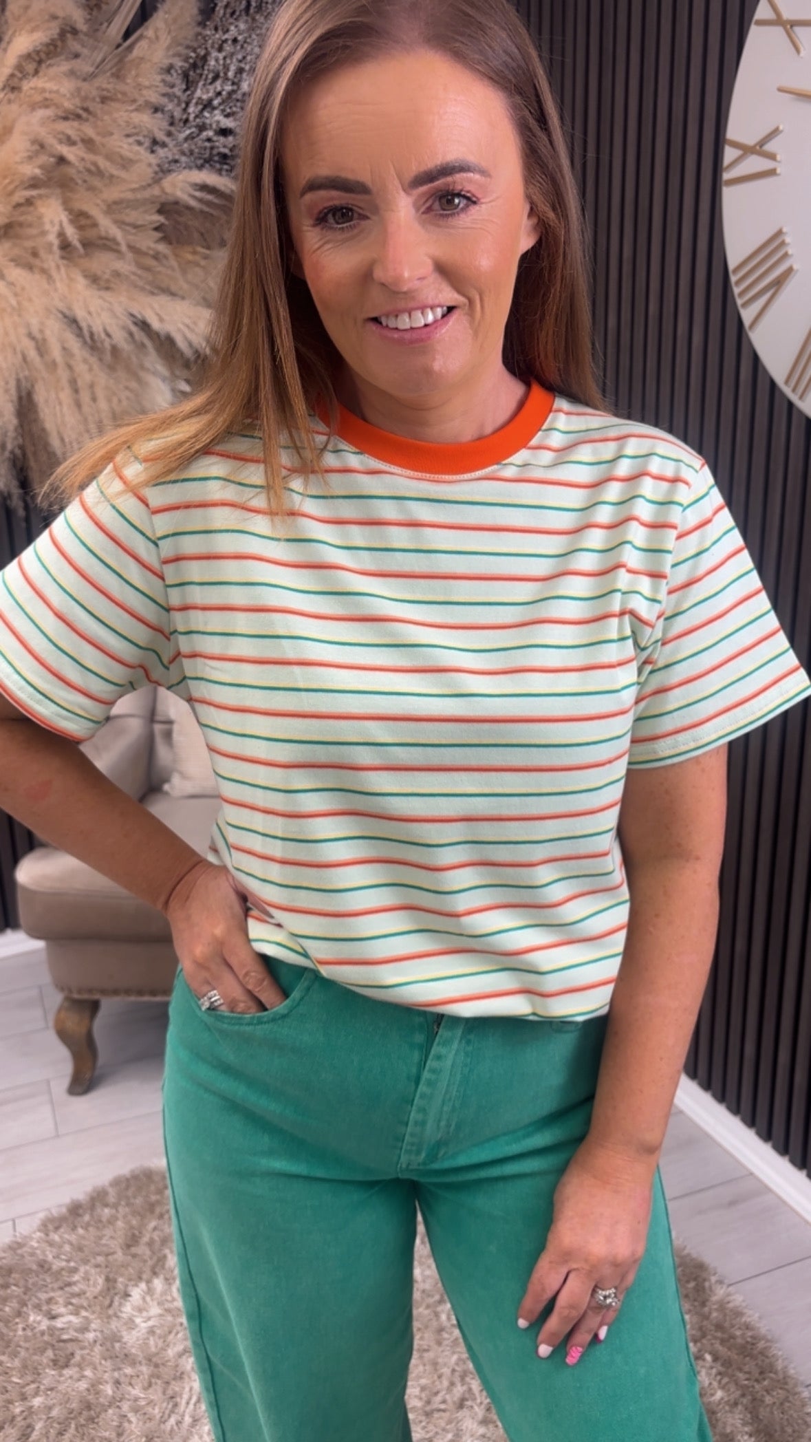 NATASHA T-SHIRT - ORANGE