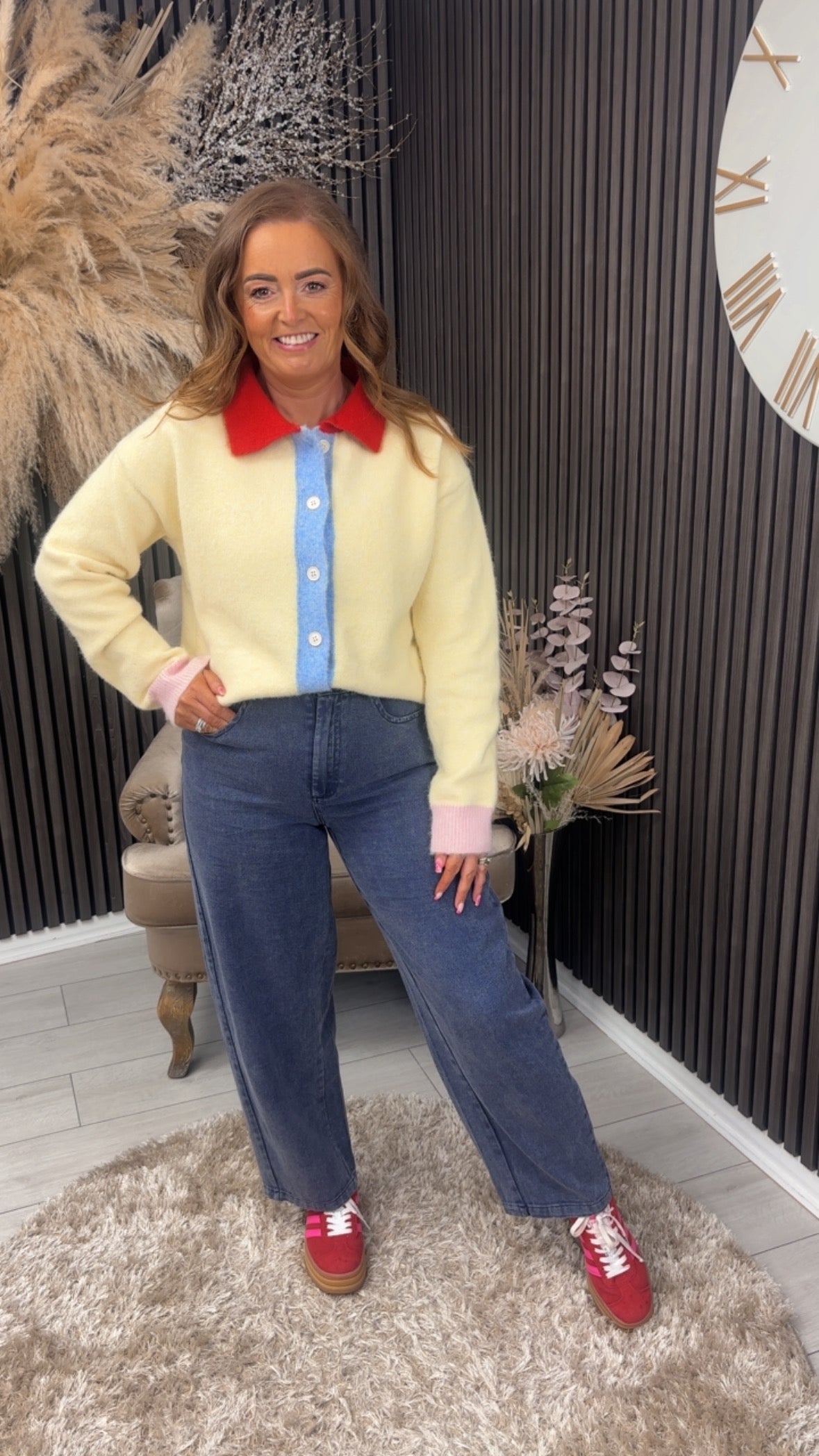 JEANIE JEANS - NAVY BLUE